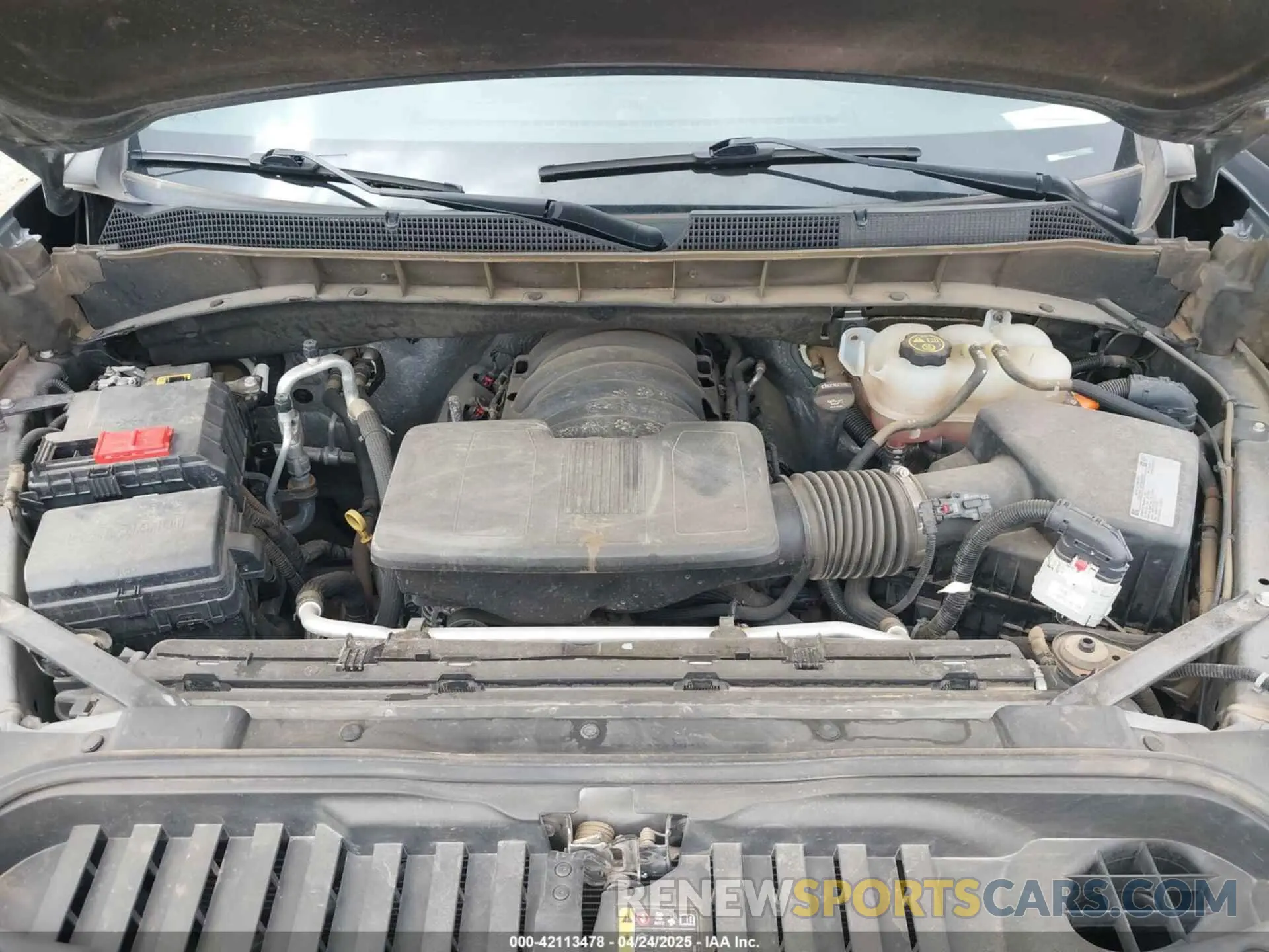 10 Photograph of a damaged car 3GCPWCED5MG133512 CHEVROLET SILVERADO 1500 2021