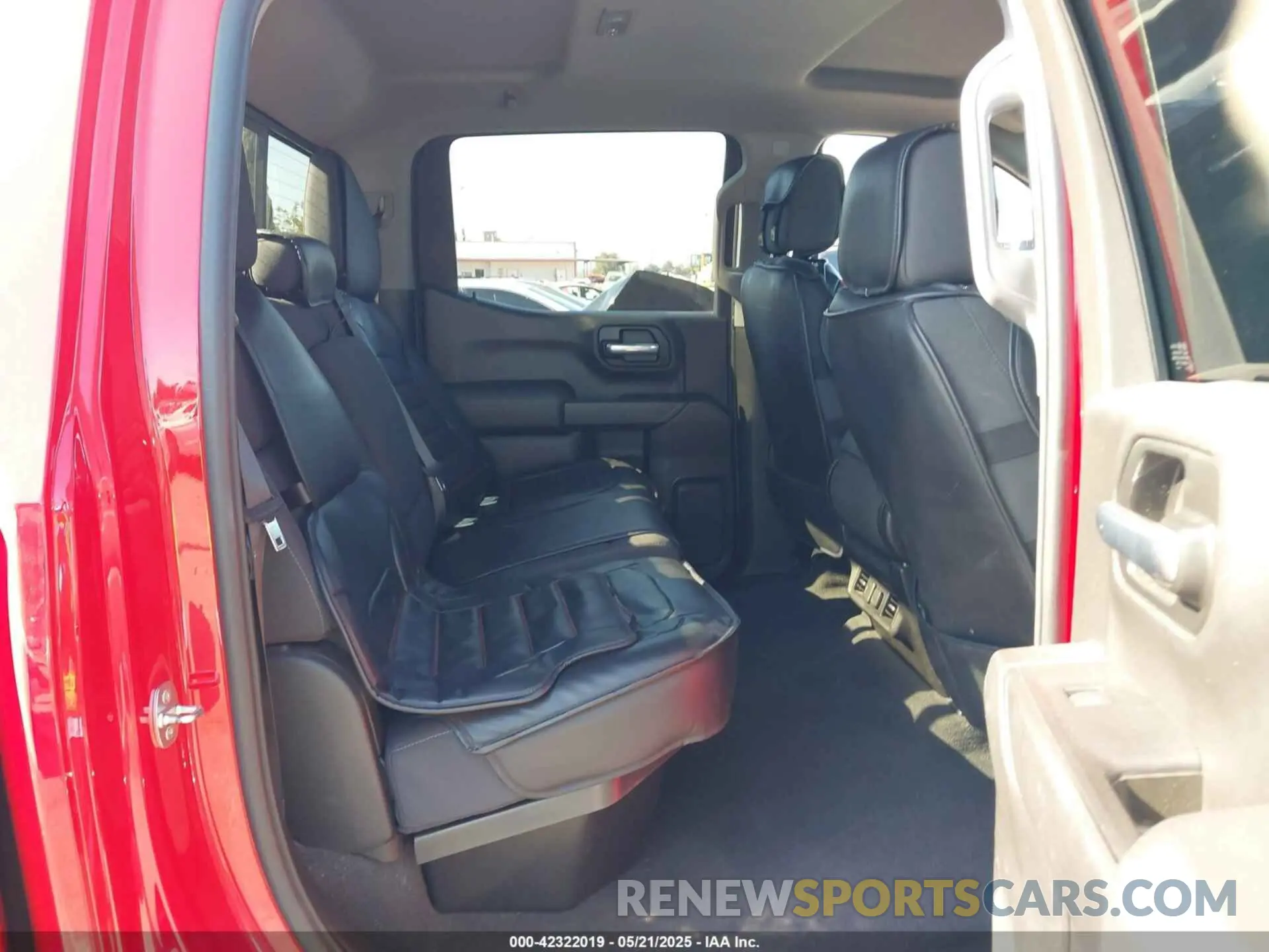 8 Photograph of a damaged car 3GCPWCED5MG151508 CHEVROLET SILVERADO 1500 2021