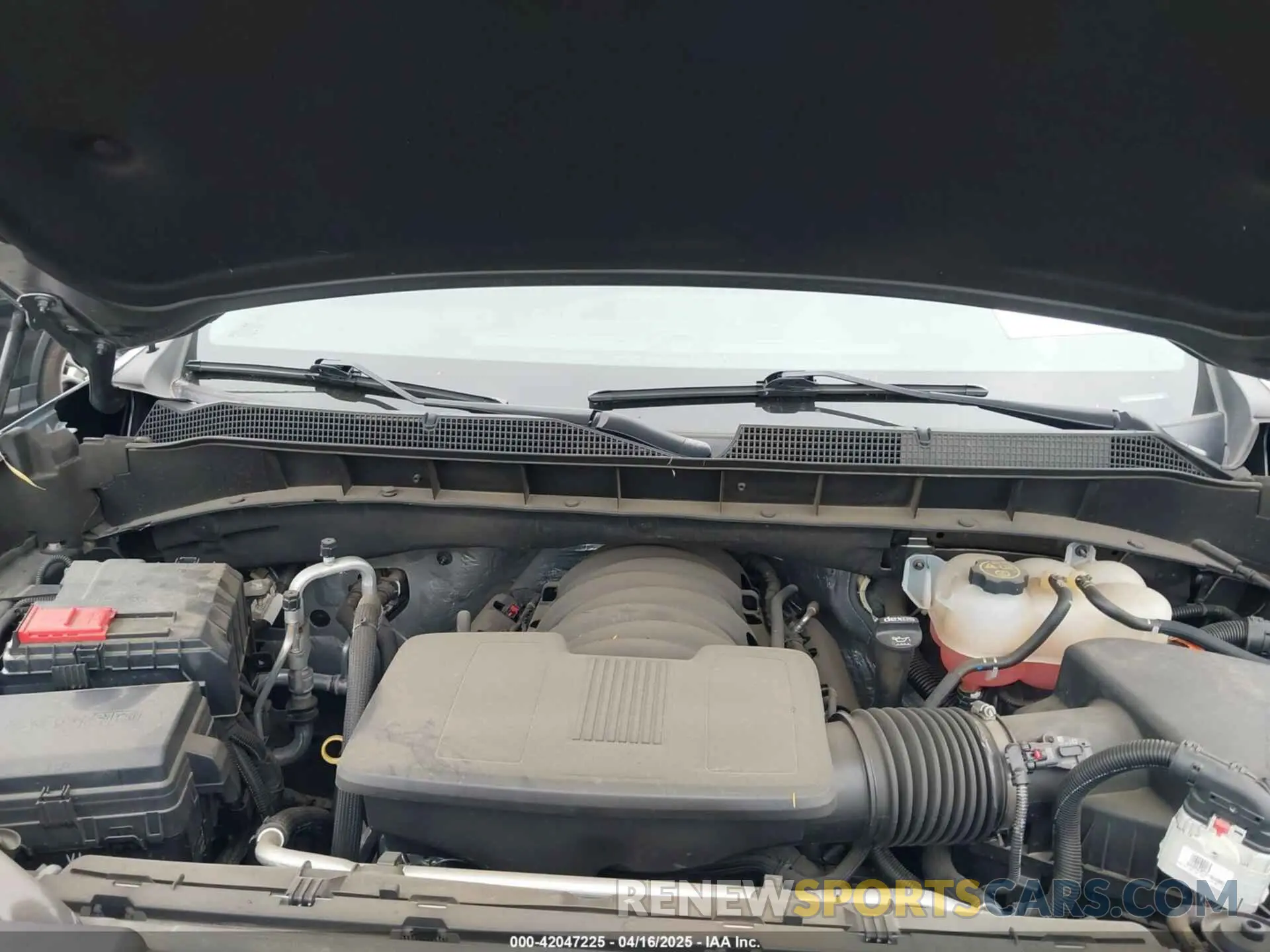 10 Photograph of a damaged car 3GCPWCED8MG227304 CHEVROLET SILVERADO 1500 2021