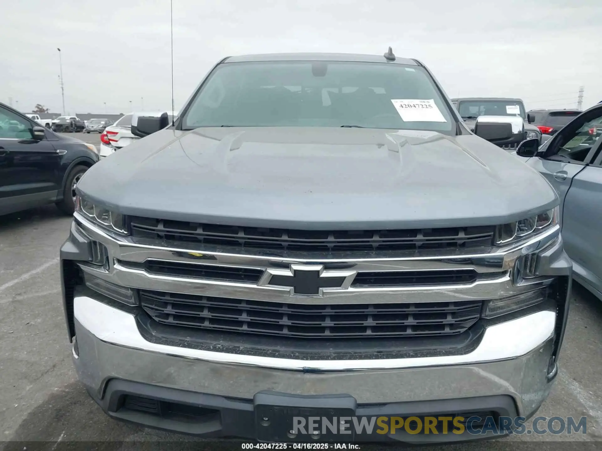 11 Photograph of a damaged car 3GCPWCED8MG227304 CHEVROLET SILVERADO 1500 2021