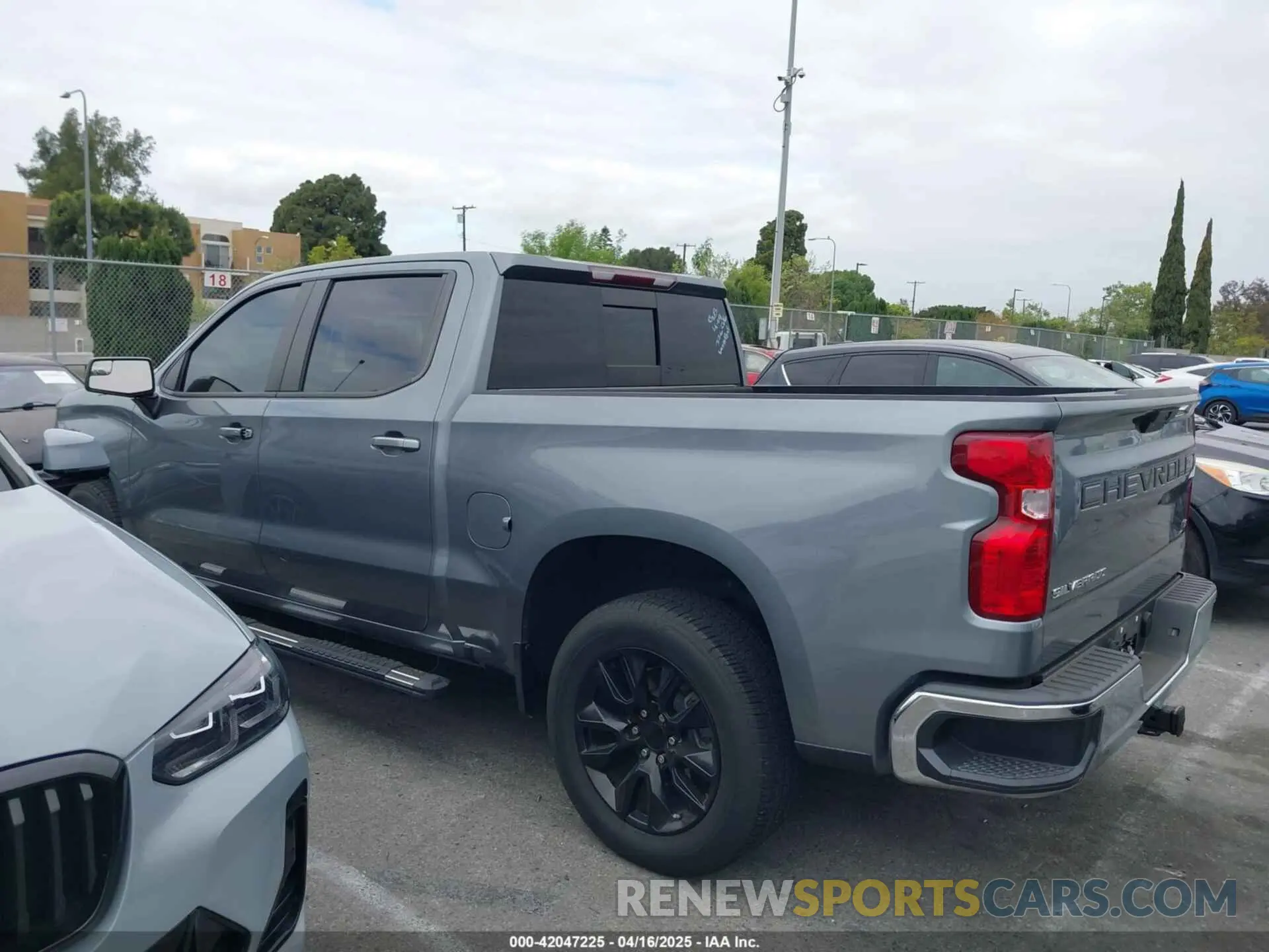 13 Photograph of a damaged car 3GCPWCED8MG227304 CHEVROLET SILVERADO 1500 2021