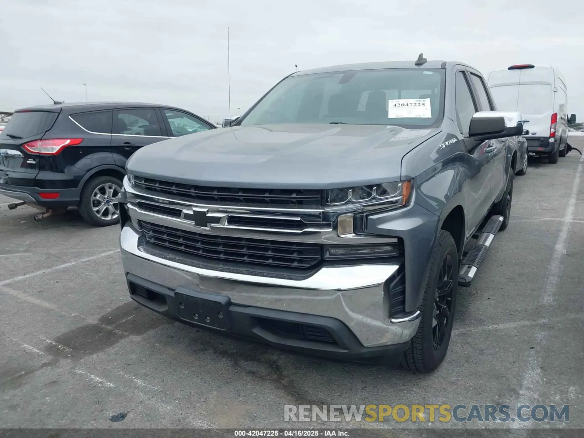 6 Photograph of a damaged car 3GCPWCED8MG227304 CHEVROLET SILVERADO 1500 2021