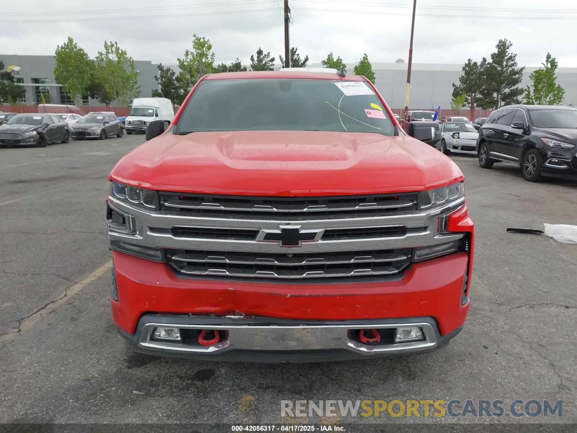 13 Photograph of a damaged car 3GCPWCED8MG250145 CHEVROLET SILVERADO 1500 2021