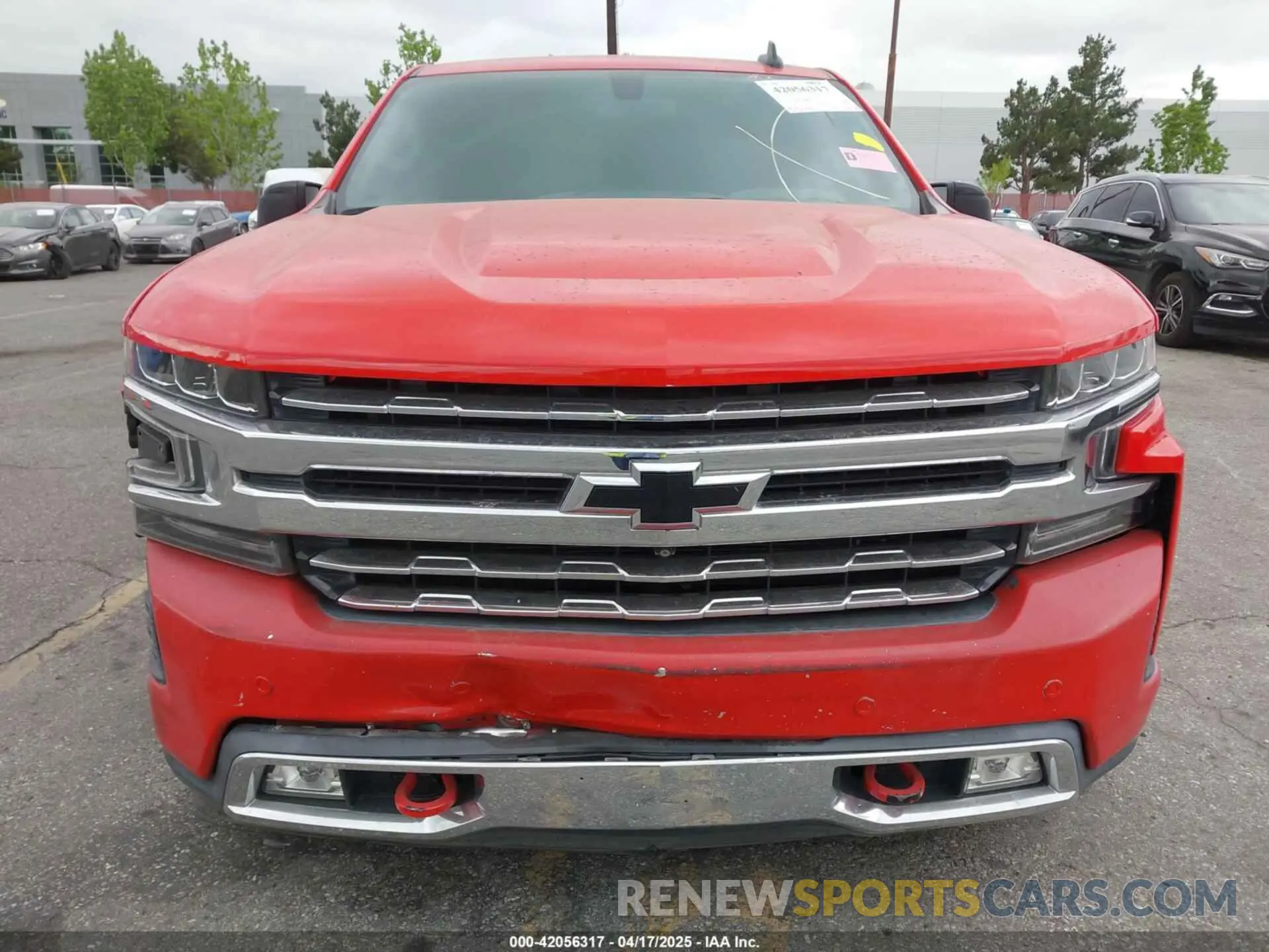 6 Photograph of a damaged car 3GCPWCED8MG250145 CHEVROLET SILVERADO 1500 2021