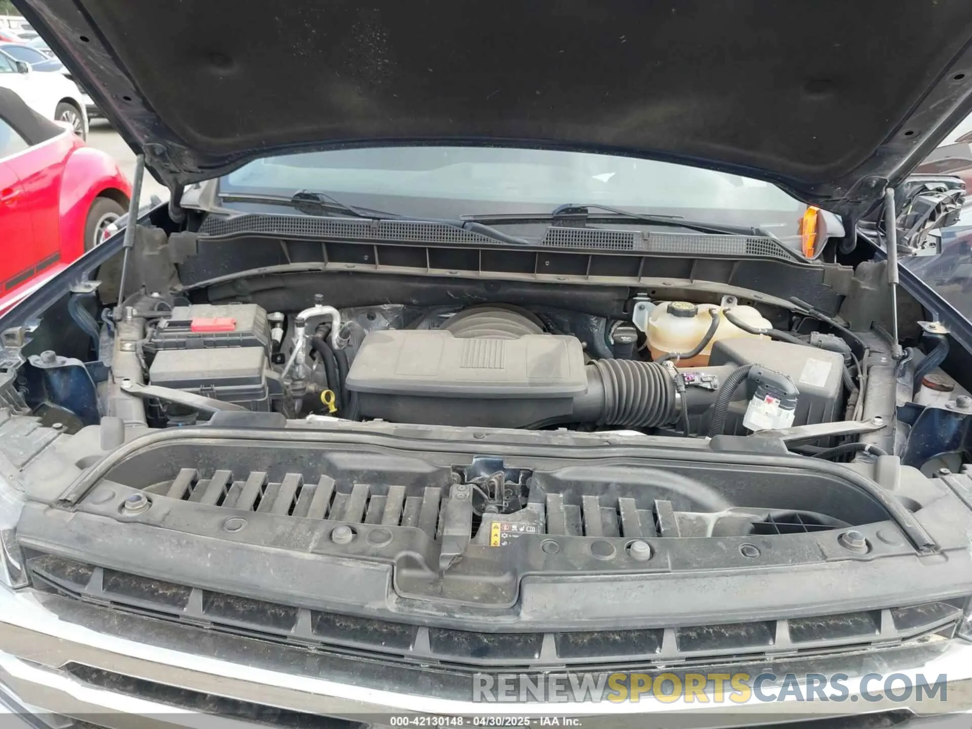 10 Photograph of a damaged car 3GCPWCEDXMG395252 CHEVROLET SILVERADO 1500 2021
