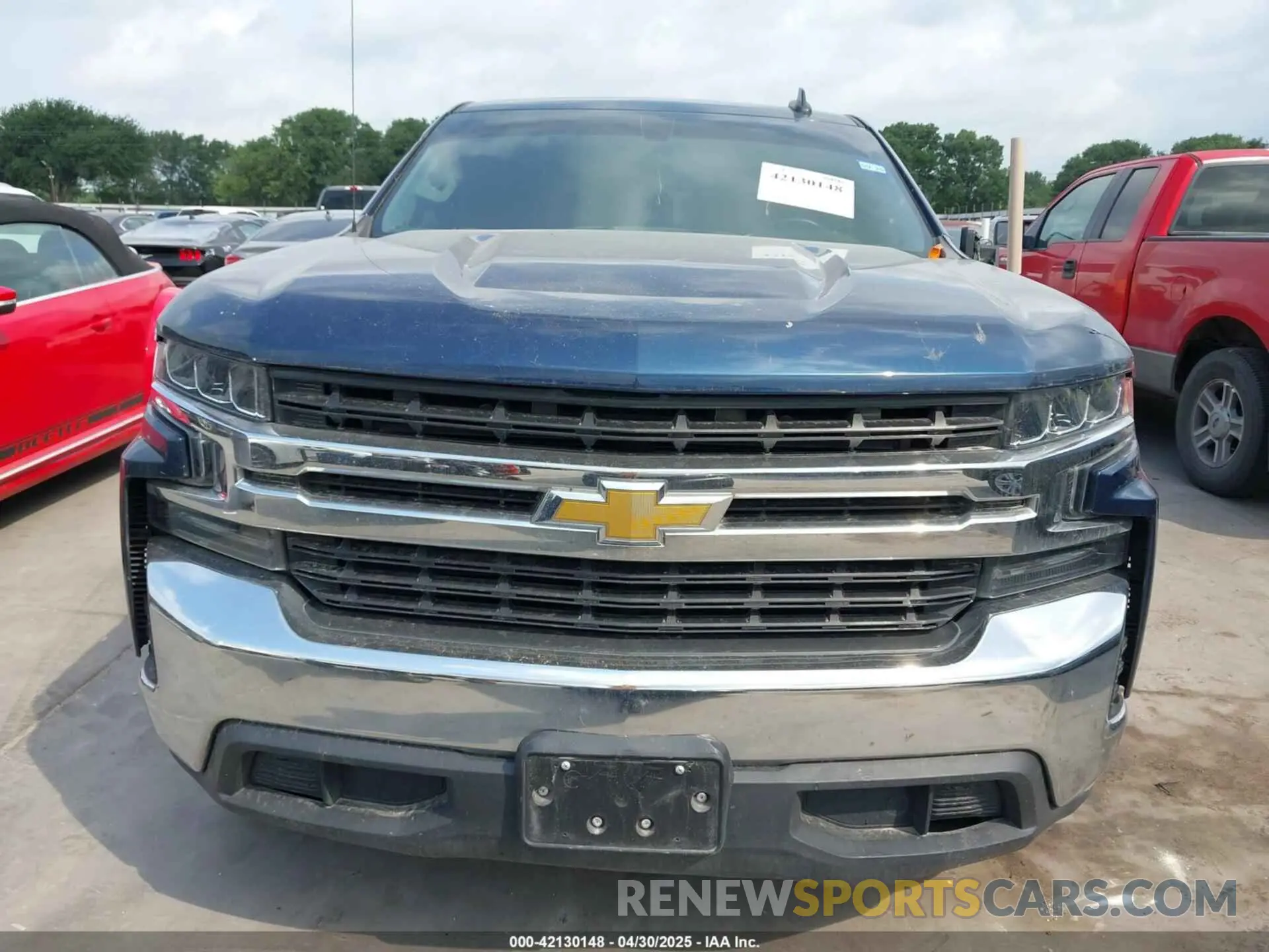 13 Photograph of a damaged car 3GCPWCEDXMG395252 CHEVROLET SILVERADO 1500 2021
