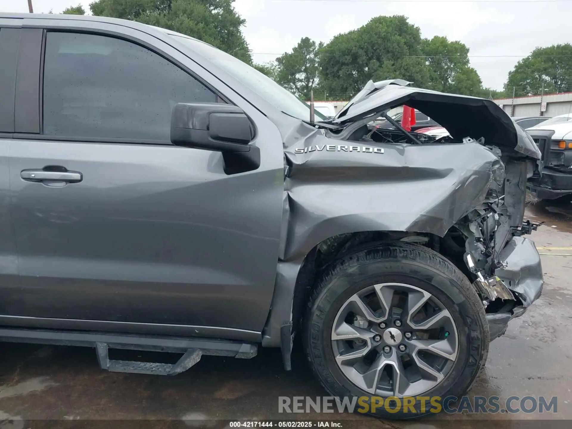 17 Photograph of a damaged car 3GCPWDED3MG200890 CHEVROLET SILVERADO 1500 2021