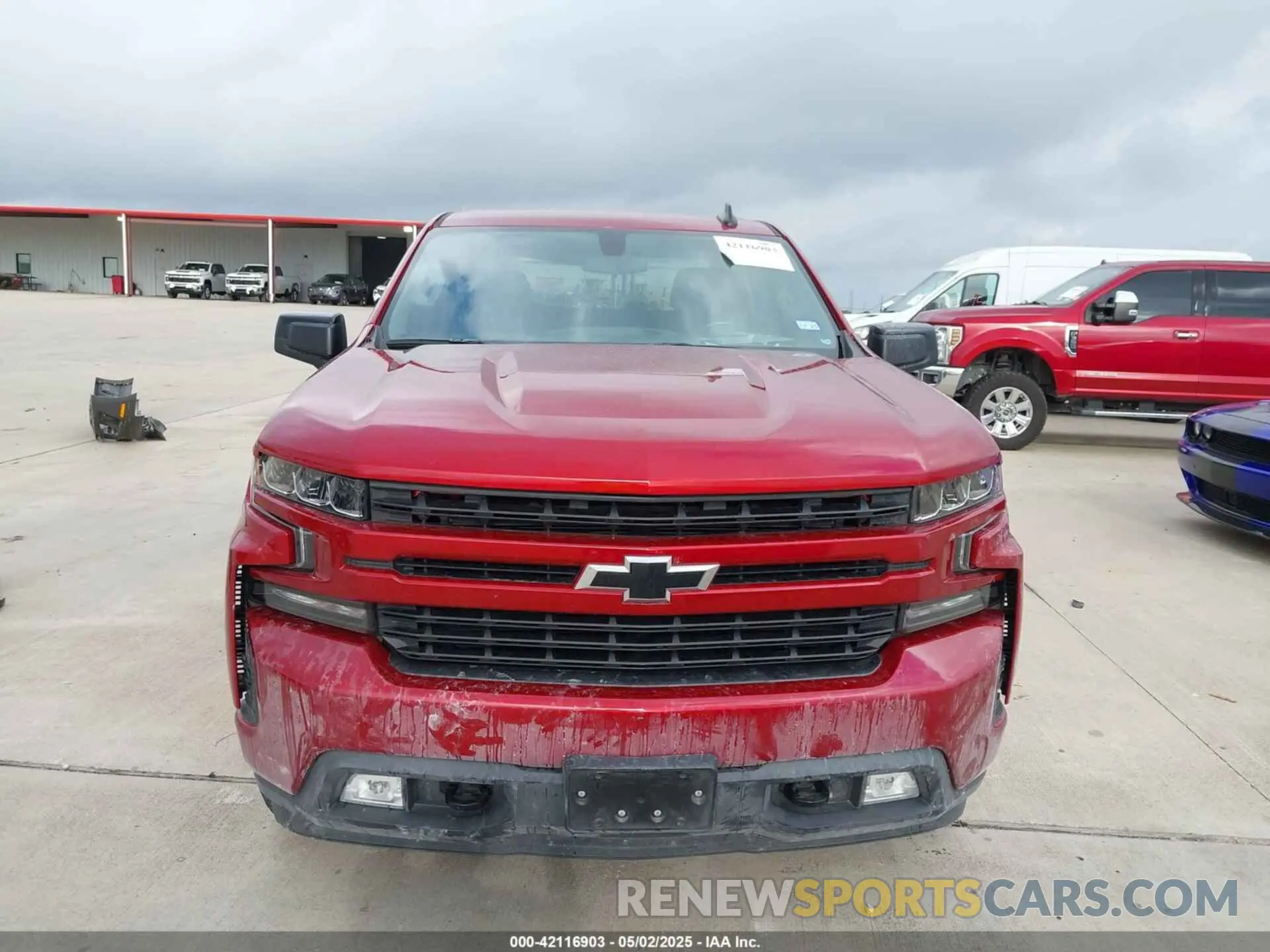 12 Photograph of a damaged car 3GCPWDED8MG385275 CHEVROLET SILVERADO 1500 2021