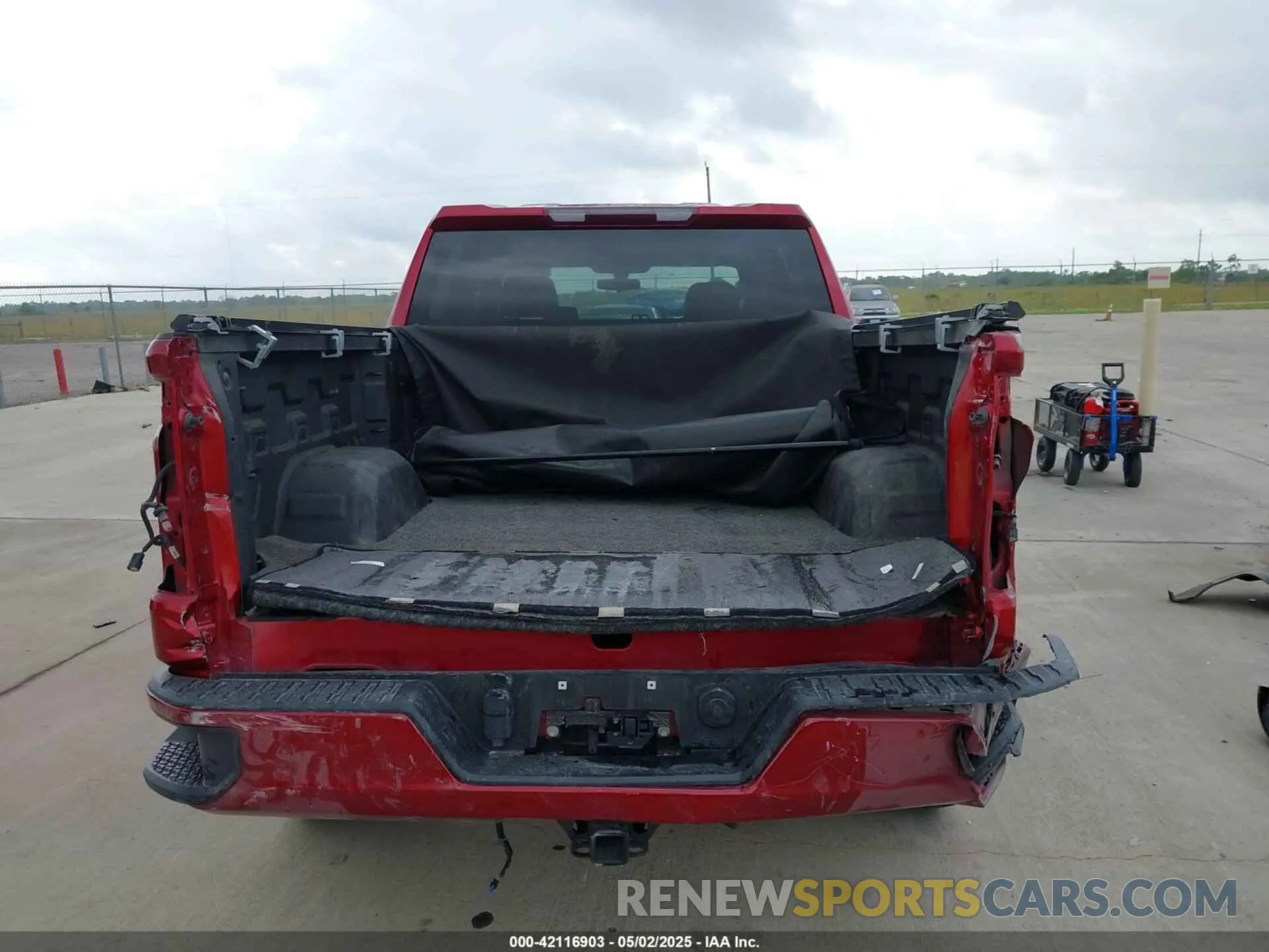 16 Photograph of a damaged car 3GCPWDED8MG385275 CHEVROLET SILVERADO 1500 2021