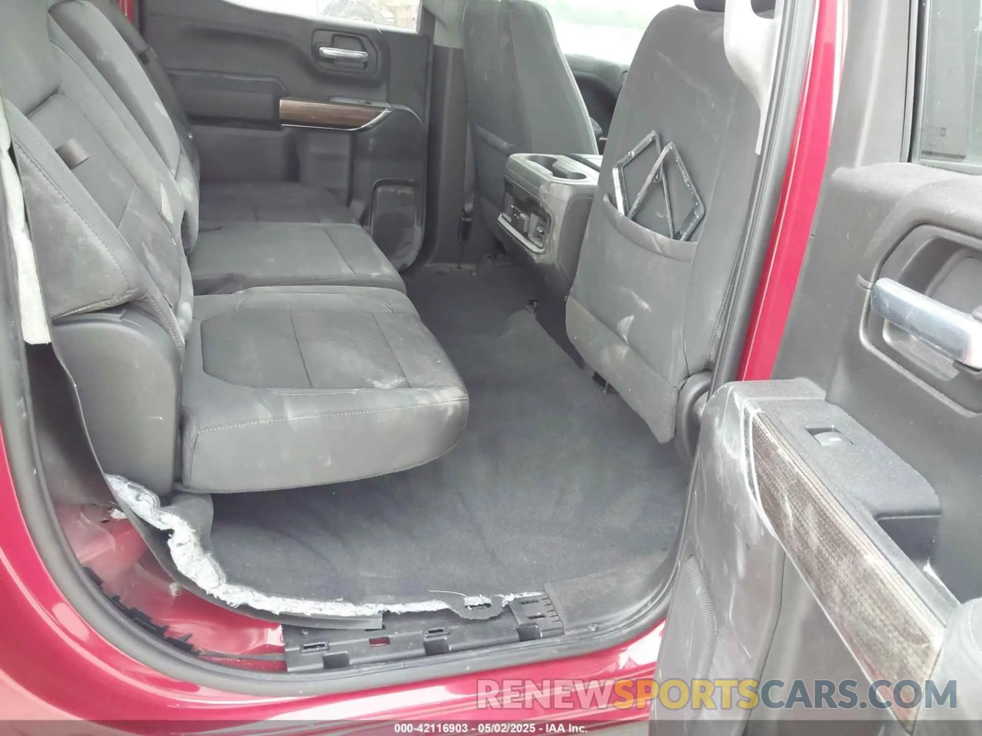 8 Photograph of a damaged car 3GCPWDED8MG385275 CHEVROLET SILVERADO 1500 2021