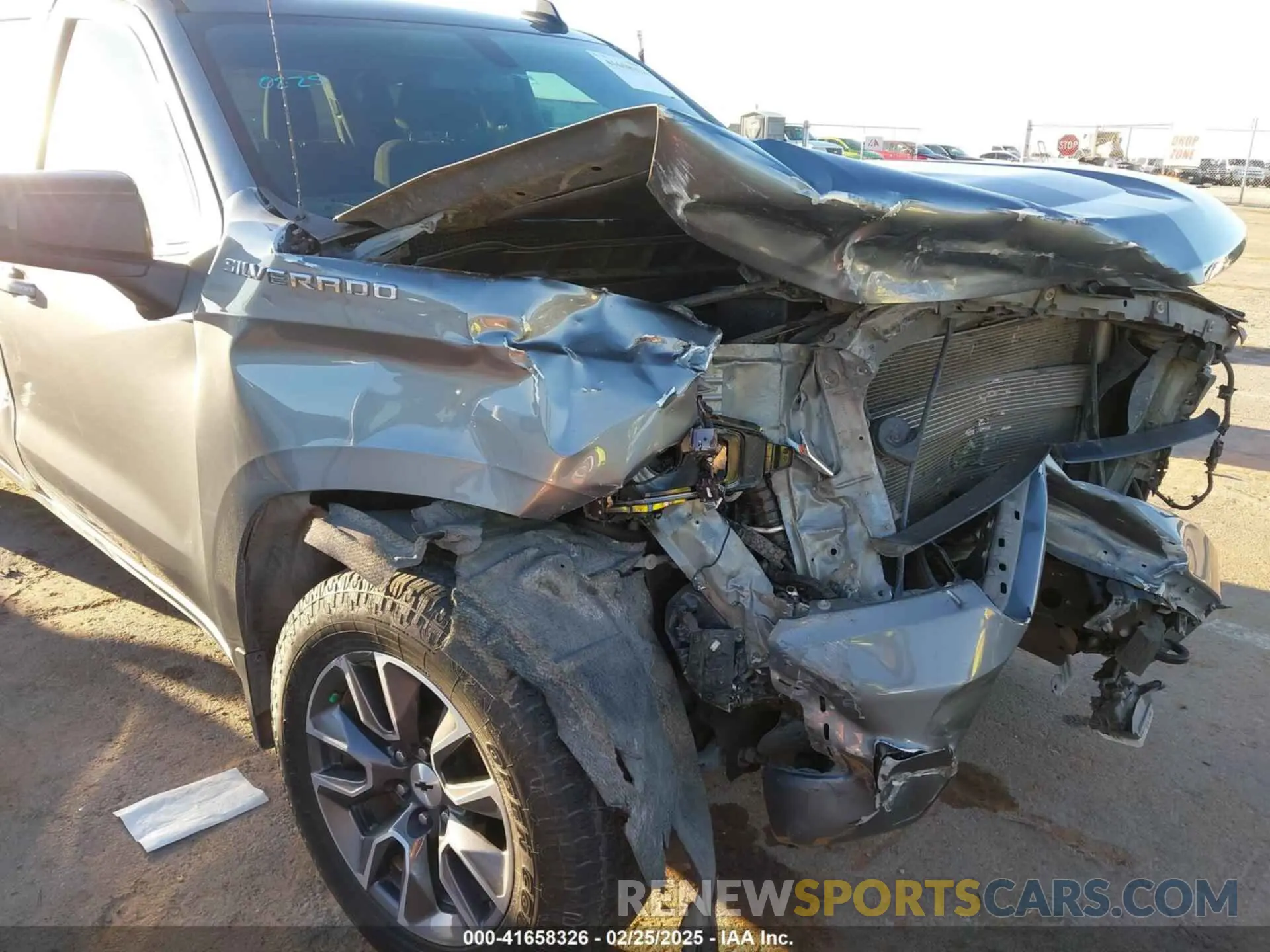 6 Photograph of a damaged car 3GCPWDEDXMG200255 CHEVROLET SILVERADO 1500 2021