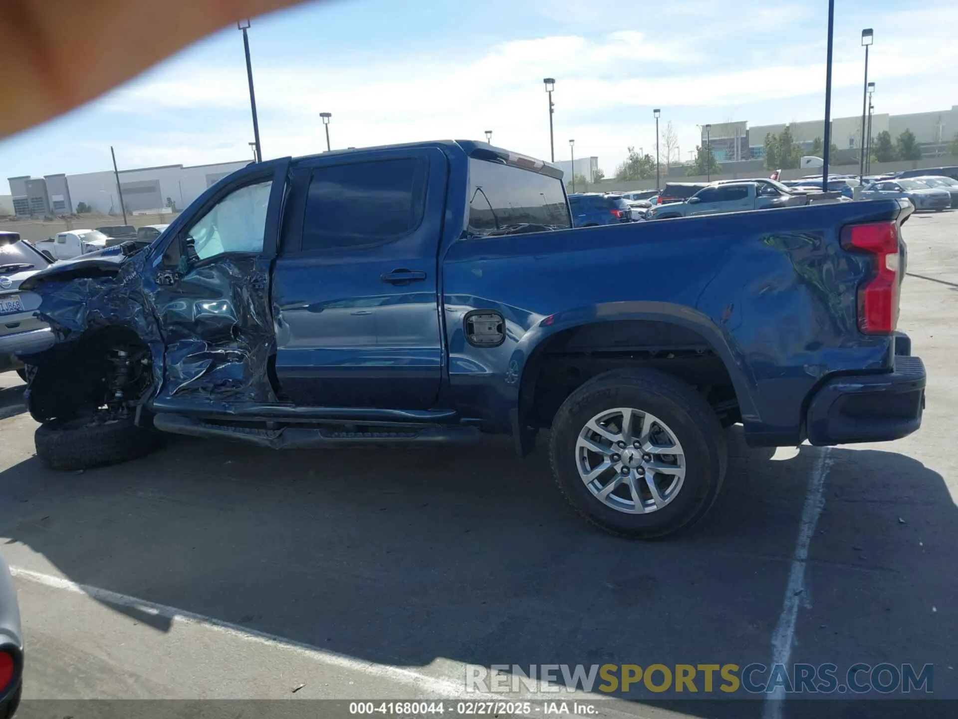 15 Photograph of a damaged car 3GCPWDET8MG103031 CHEVROLET SILVERADO 1500 2021