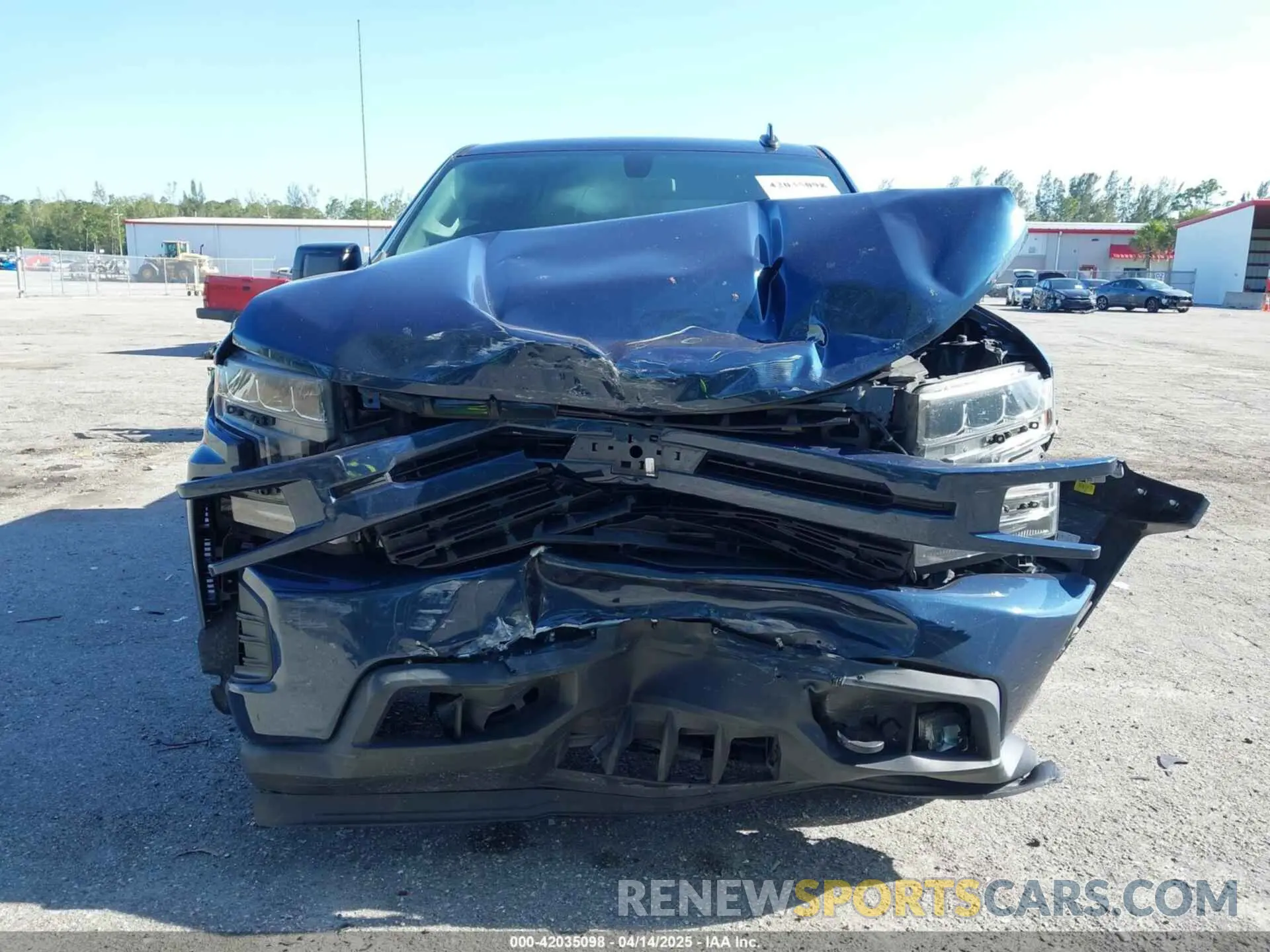 13 Photograph of a damaged car 3GCPWDETXMG416324 CHEVROLET SILVERADO 1500 2021