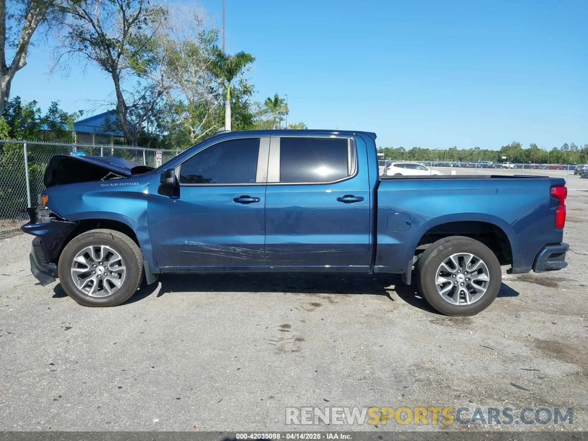 15 Photograph of a damaged car 3GCPWDETXMG416324 CHEVROLET SILVERADO 1500 2021