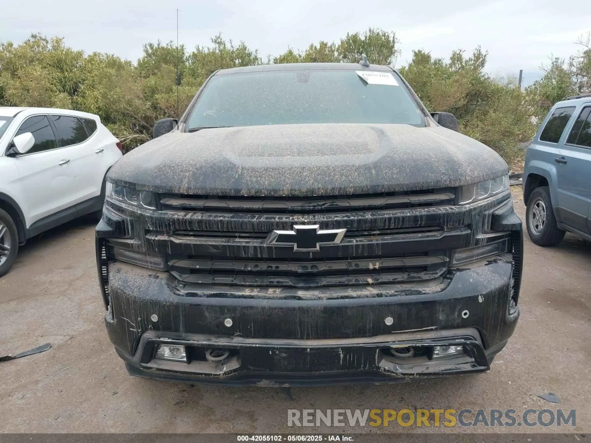 11 Photograph of a damaged car 3GCPWEED3MG432055 CHEVROLET SILVERADO 1500 2021