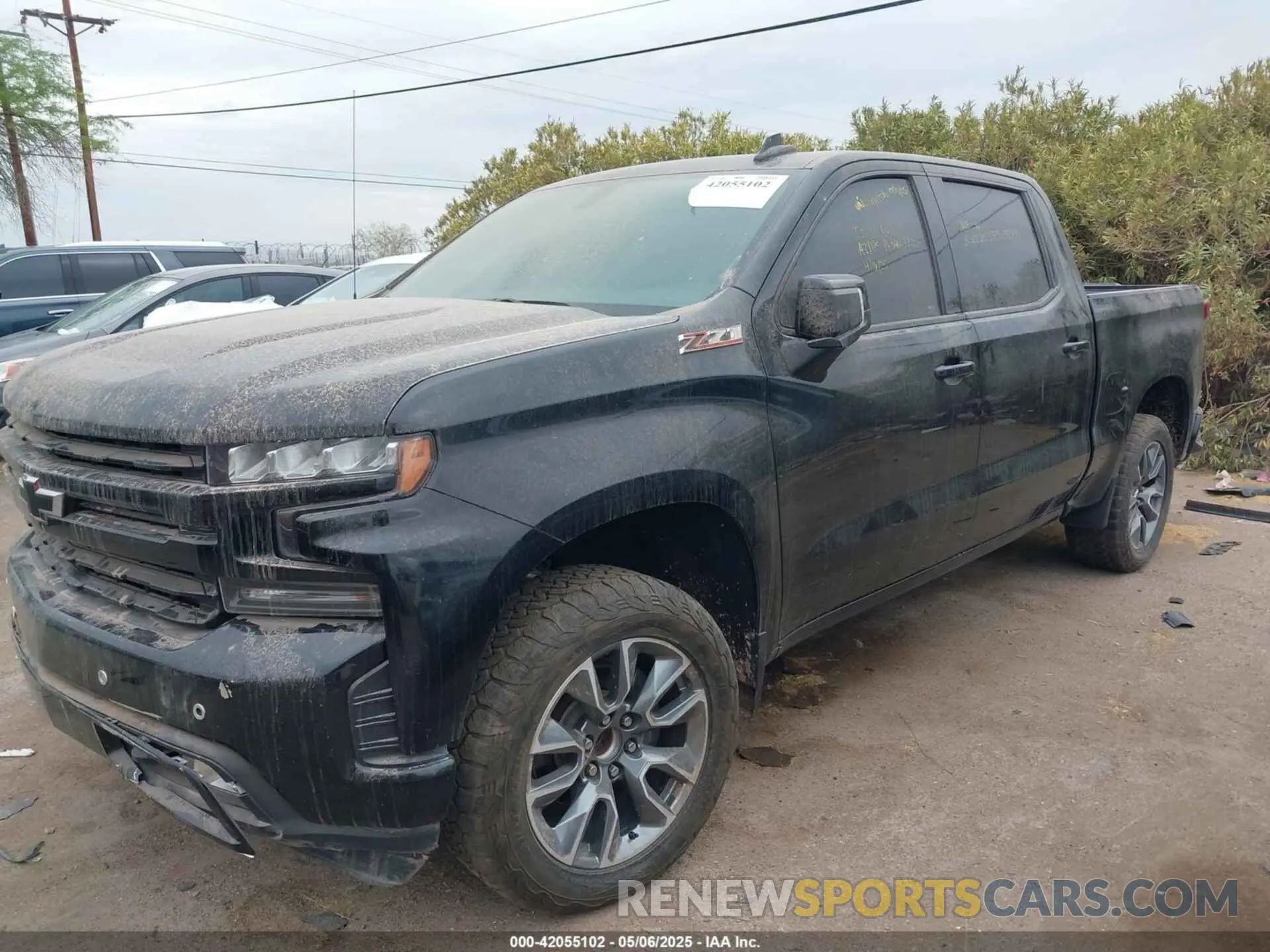 6 Photograph of a damaged car 3GCPWEED3MG432055 CHEVROLET SILVERADO 1500 2021