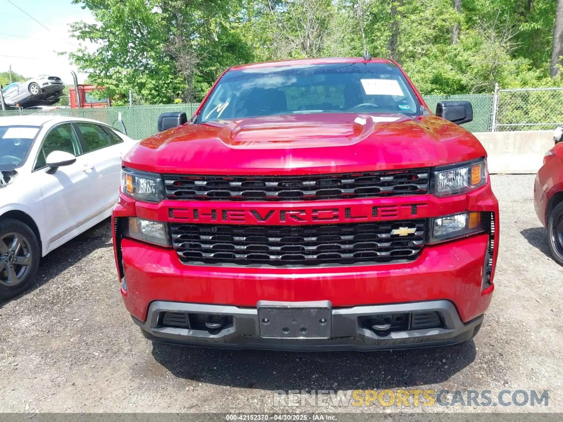 12 Photograph of a damaged car 3GCPYBEH6MG173072 CHEVROLET SILVERADO 1500 2021