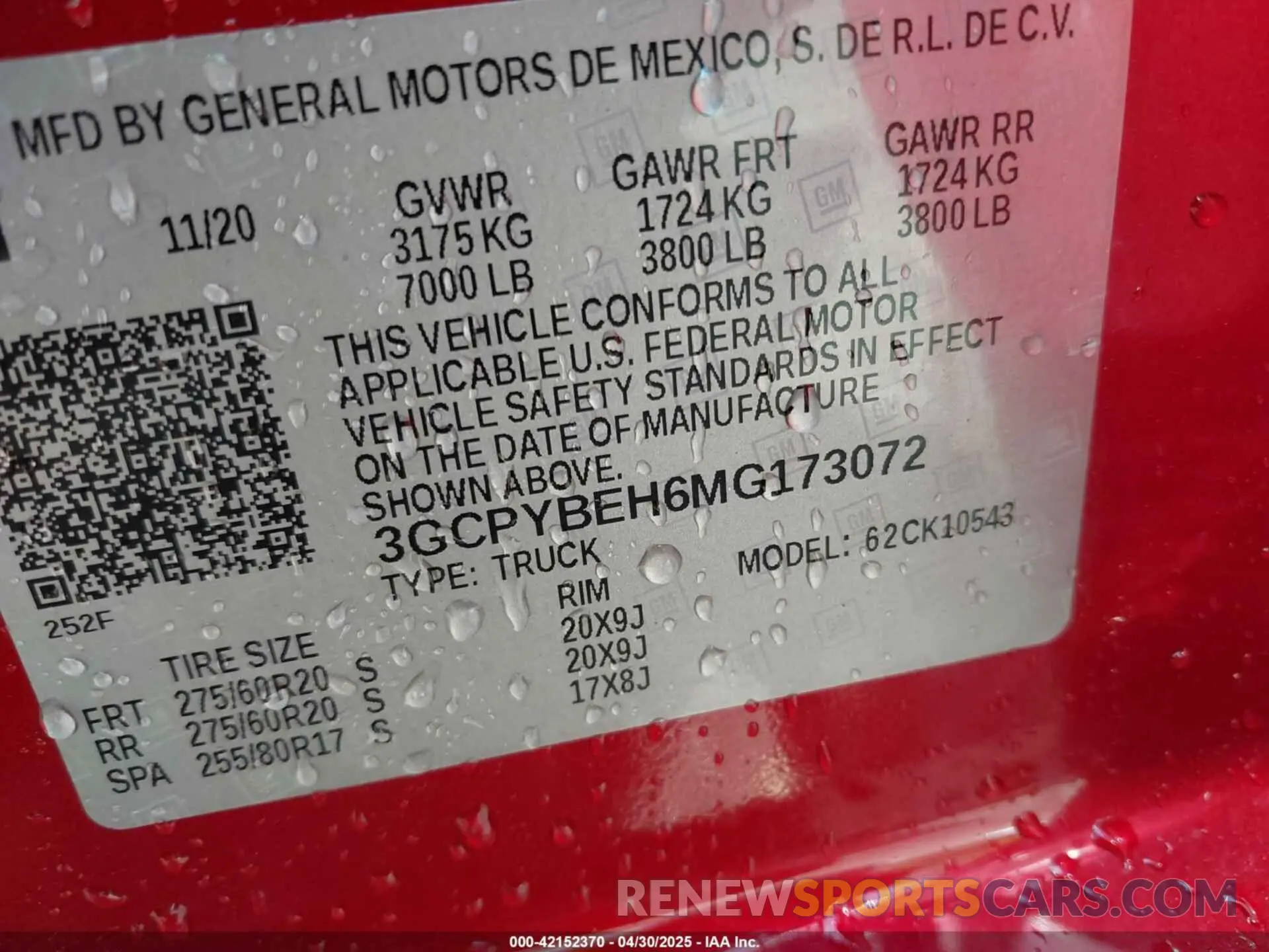 9 Photograph of a damaged car 3GCPYBEH6MG173072 CHEVROLET SILVERADO 1500 2021