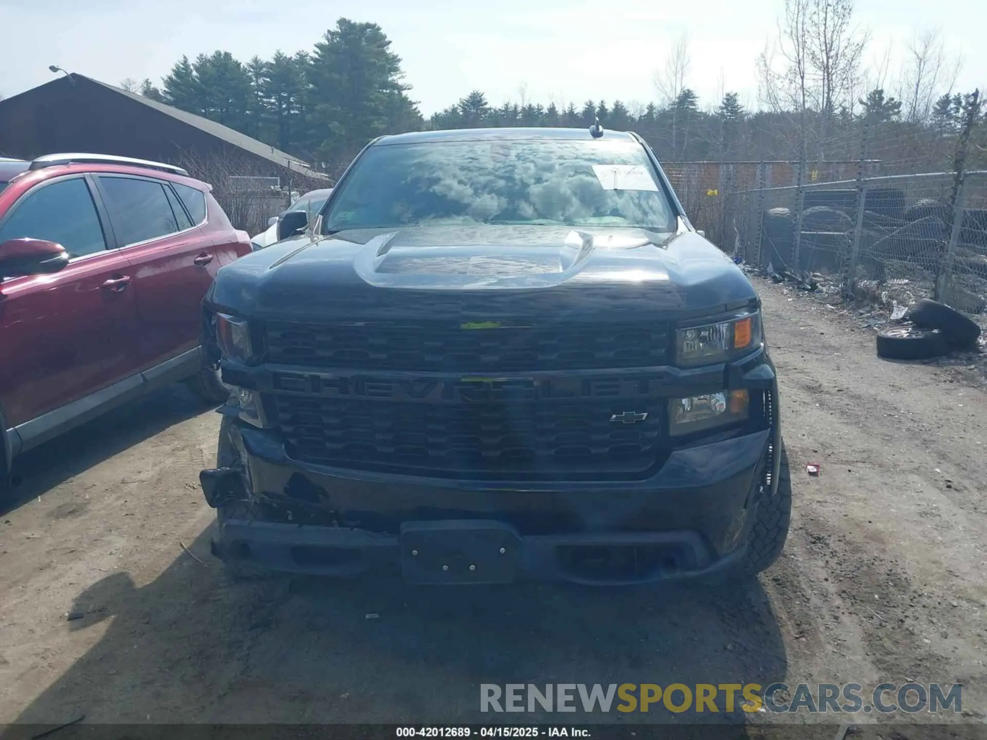 13 Photograph of a damaged car 3GCPYBEH9MG172952 CHEVROLET SILVERADO 1500 2021