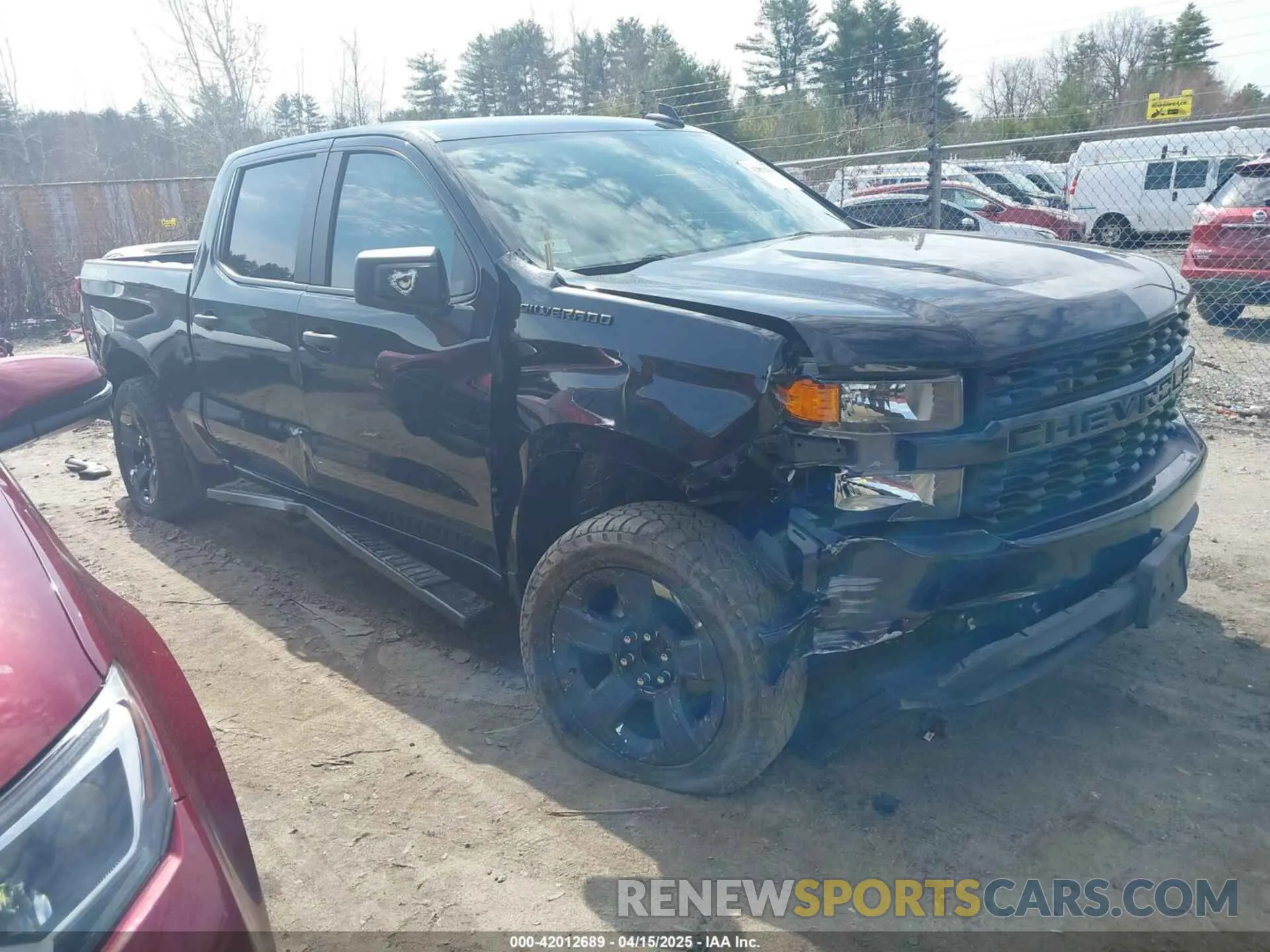 14 Photograph of a damaged car 3GCPYBEH9MG172952 CHEVROLET SILVERADO 1500 2021