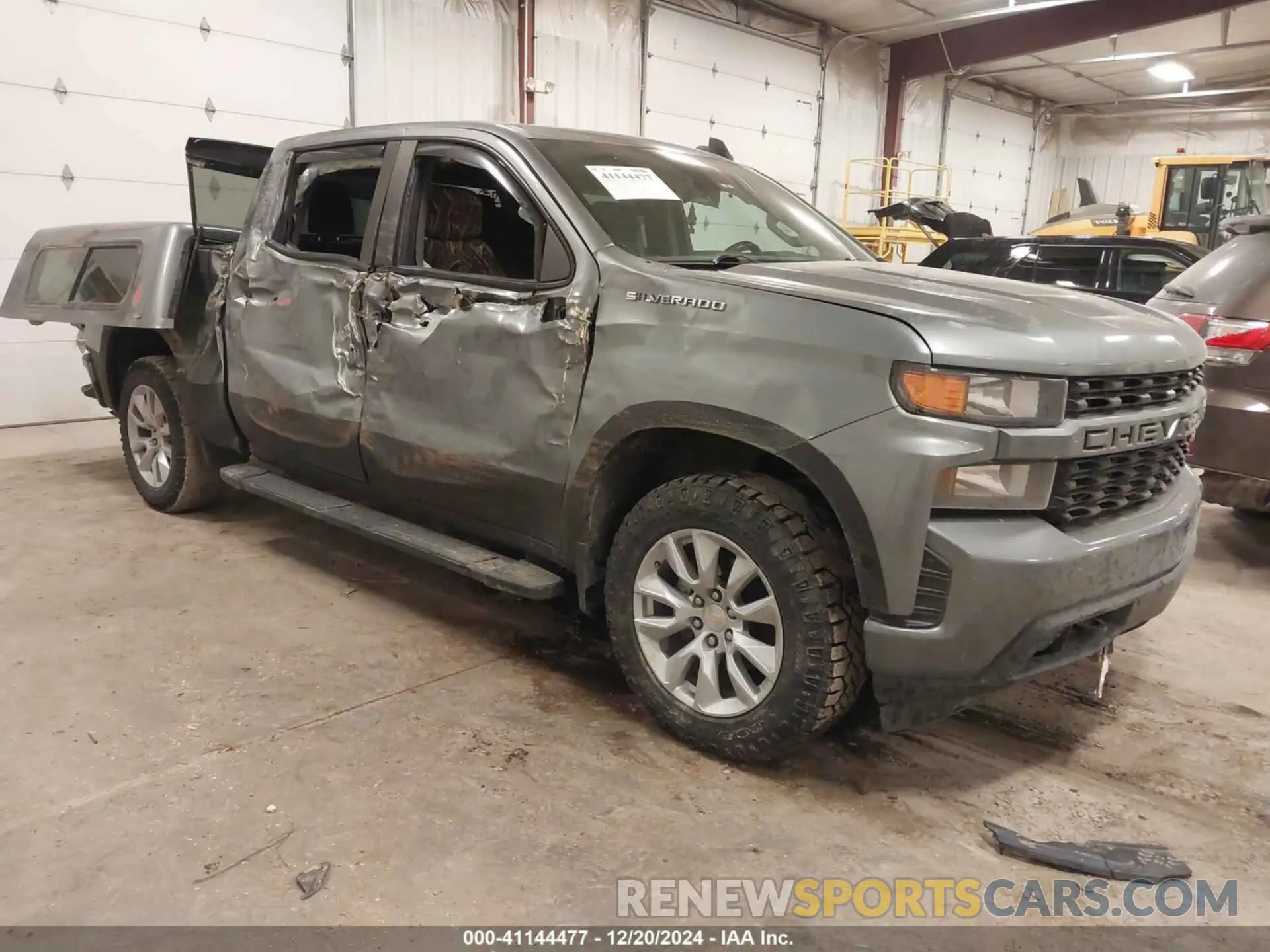 1 Photograph of a damaged car 3GCPYBEK1MG325092 CHEVROLET SILVERADO 1500 2021