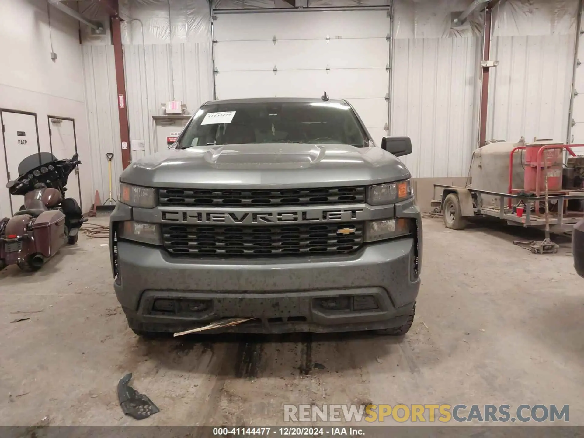 12 Photograph of a damaged car 3GCPYBEK1MG325092 CHEVROLET SILVERADO 1500 2021