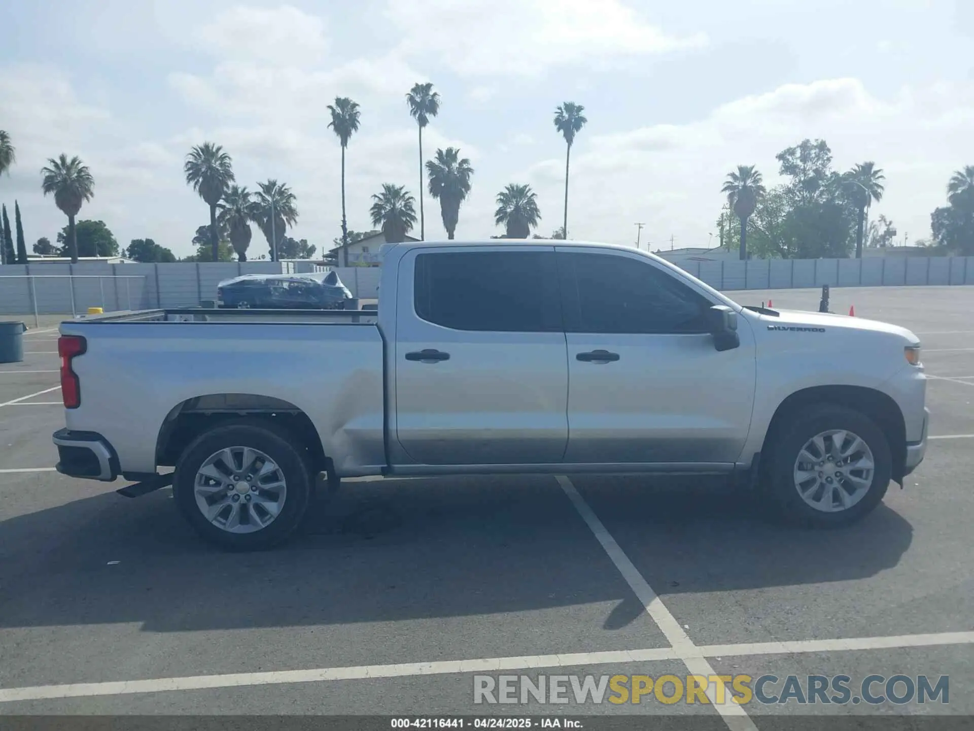 13 Photograph of a damaged car 3GCPYBEK2MG346534 CHEVROLET SILVERADO 1500 2021