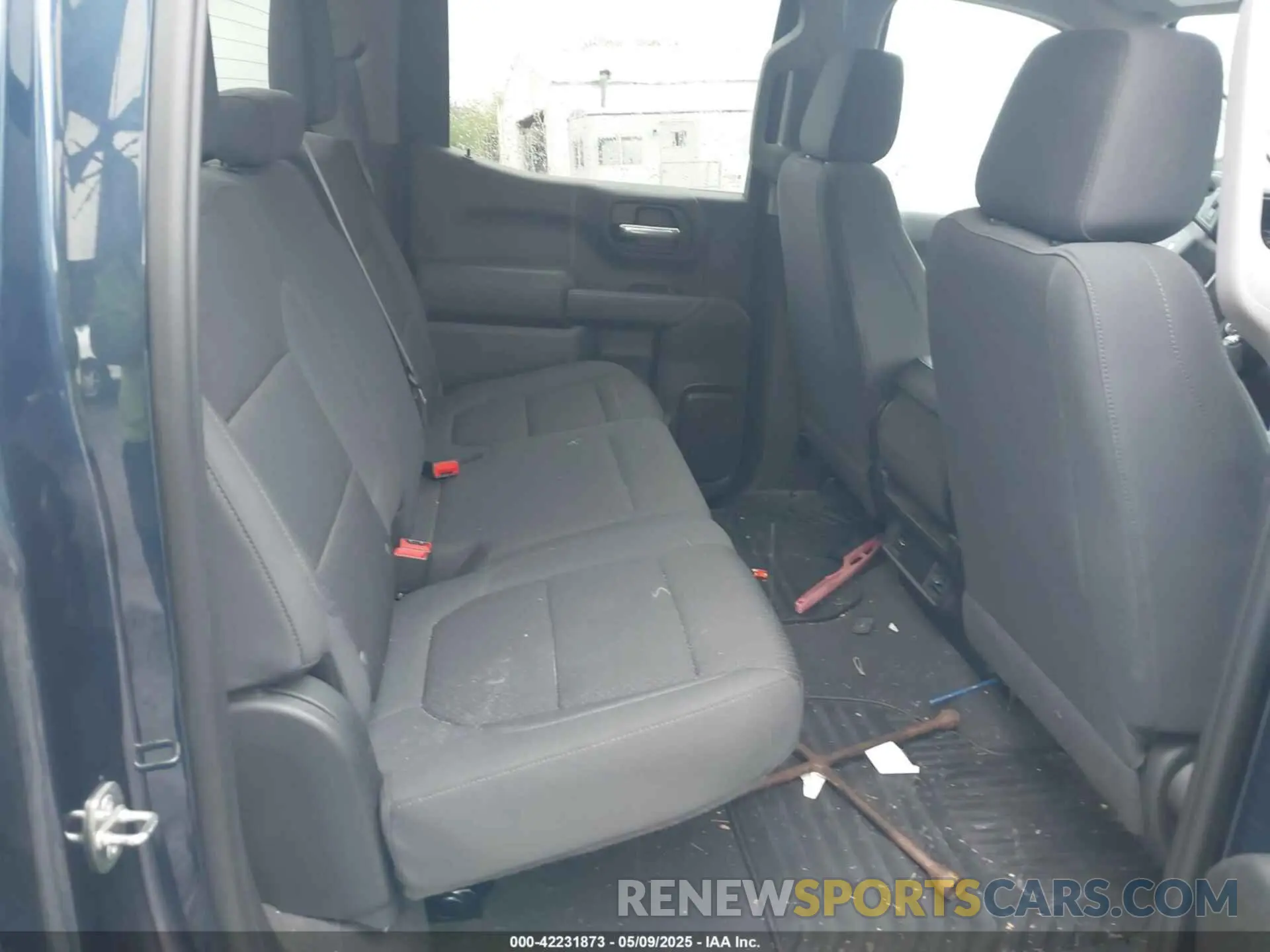 8 Photograph of a damaged car 3GCPYBEK3MG294668 CHEVROLET SILVERADO 1500 2021