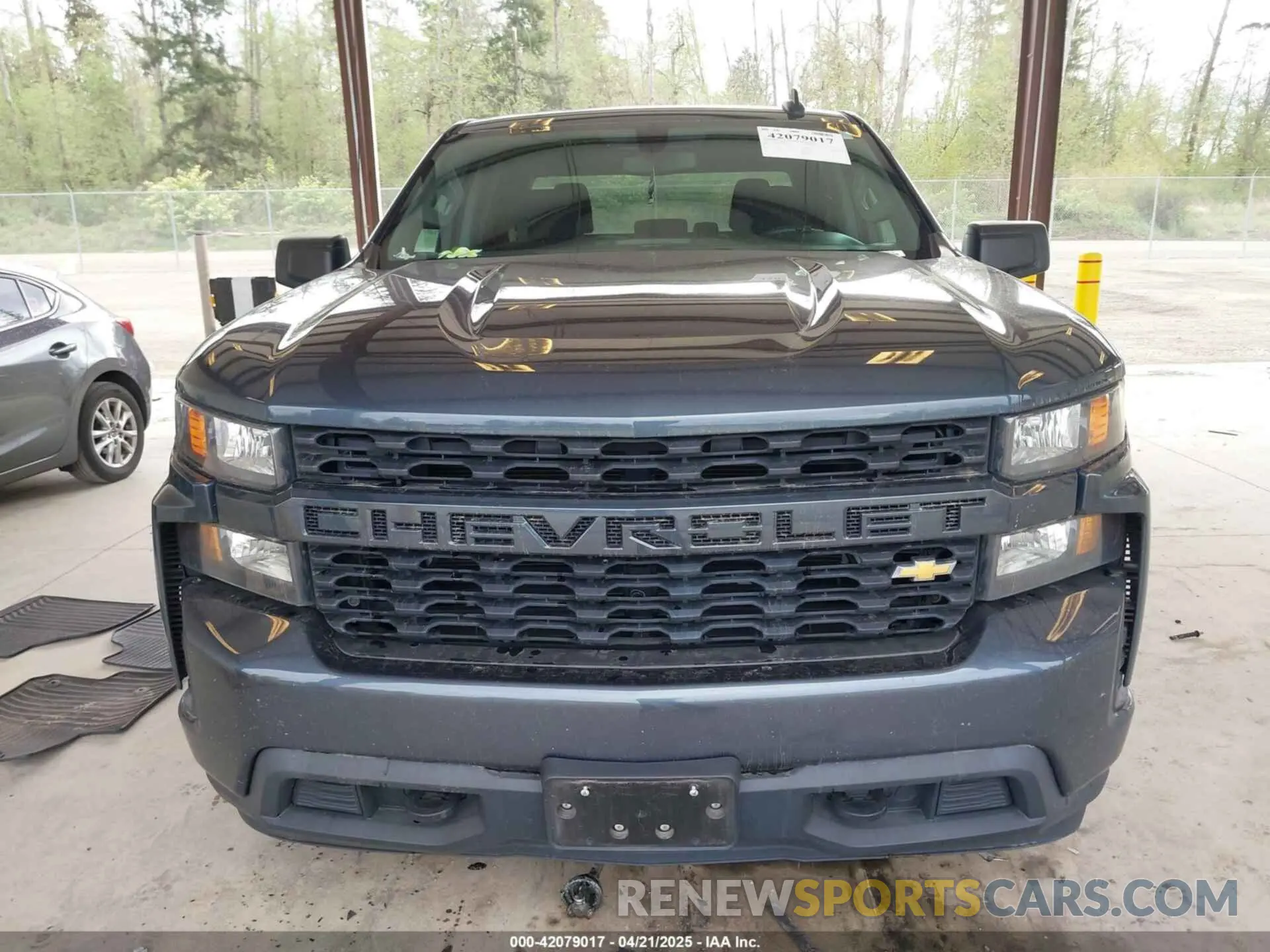 12 Photograph of a damaged car 3GCPYBEK4MG162700 CHEVROLET SILVERADO 1500 2021