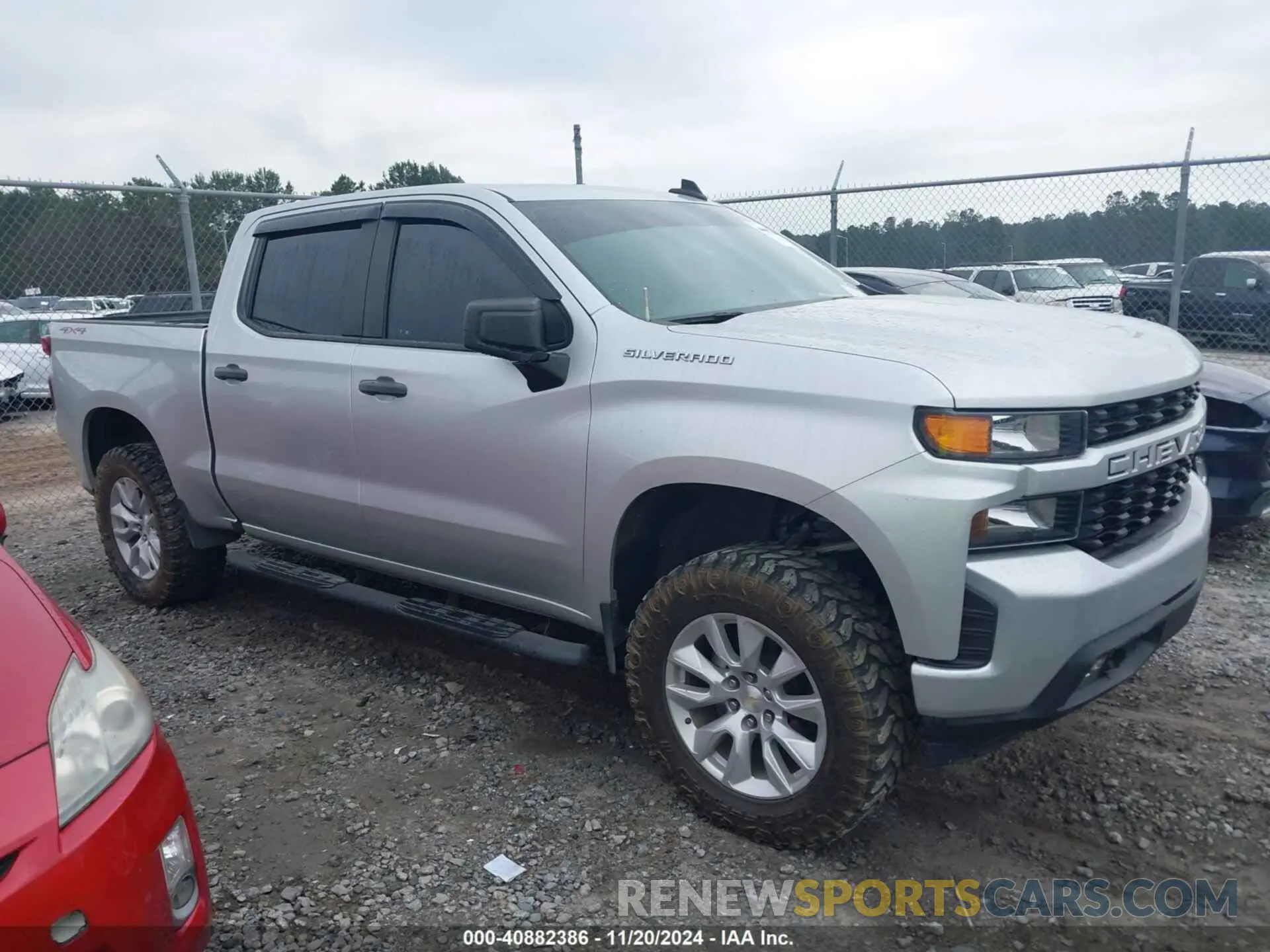 13 Photograph of a damaged car 3GCPYBEK5MG162138 CHEVROLET SILVERADO 1500 2021