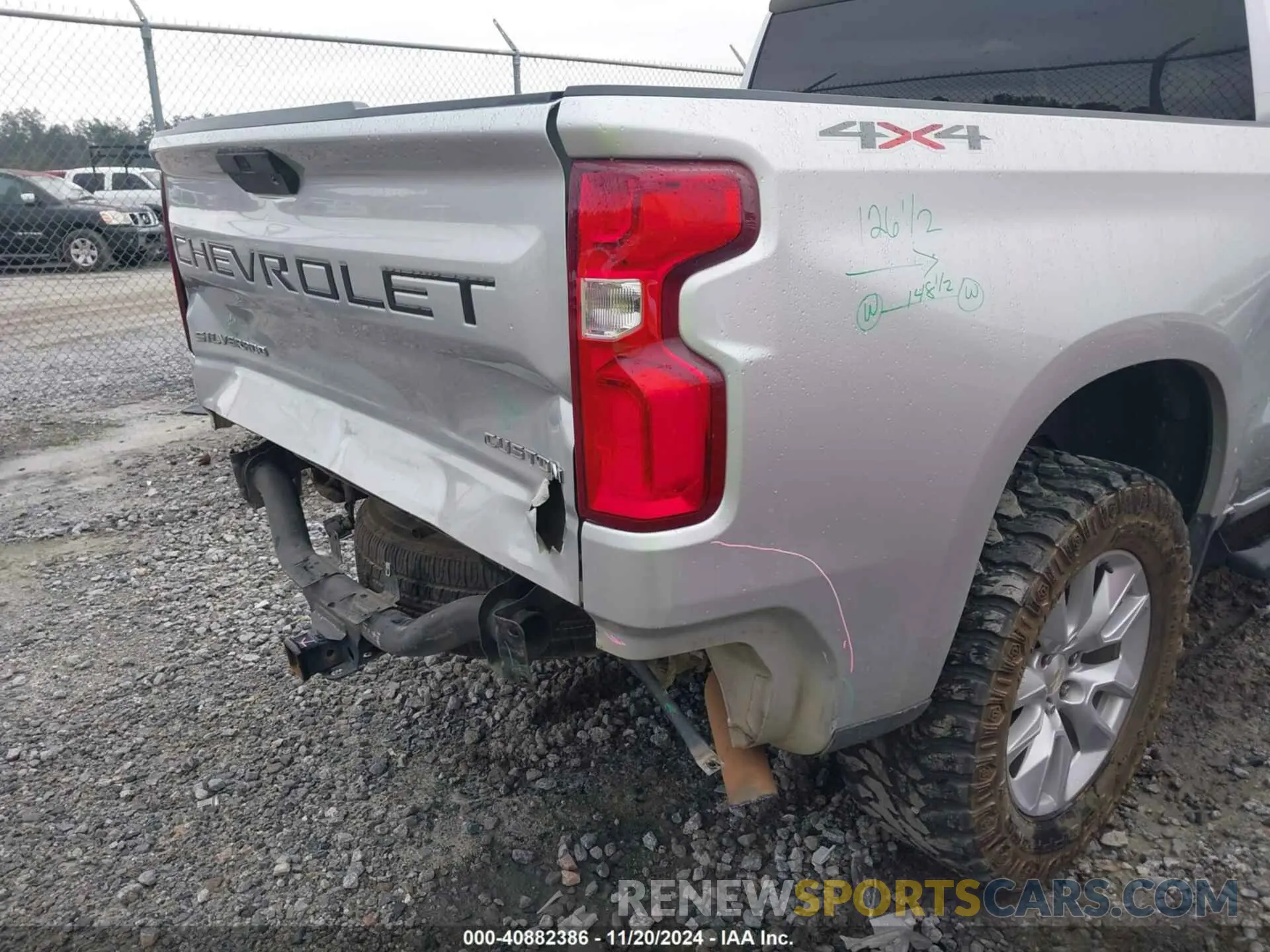 6 Photograph of a damaged car 3GCPYBEK5MG162138 CHEVROLET SILVERADO 1500 2021
