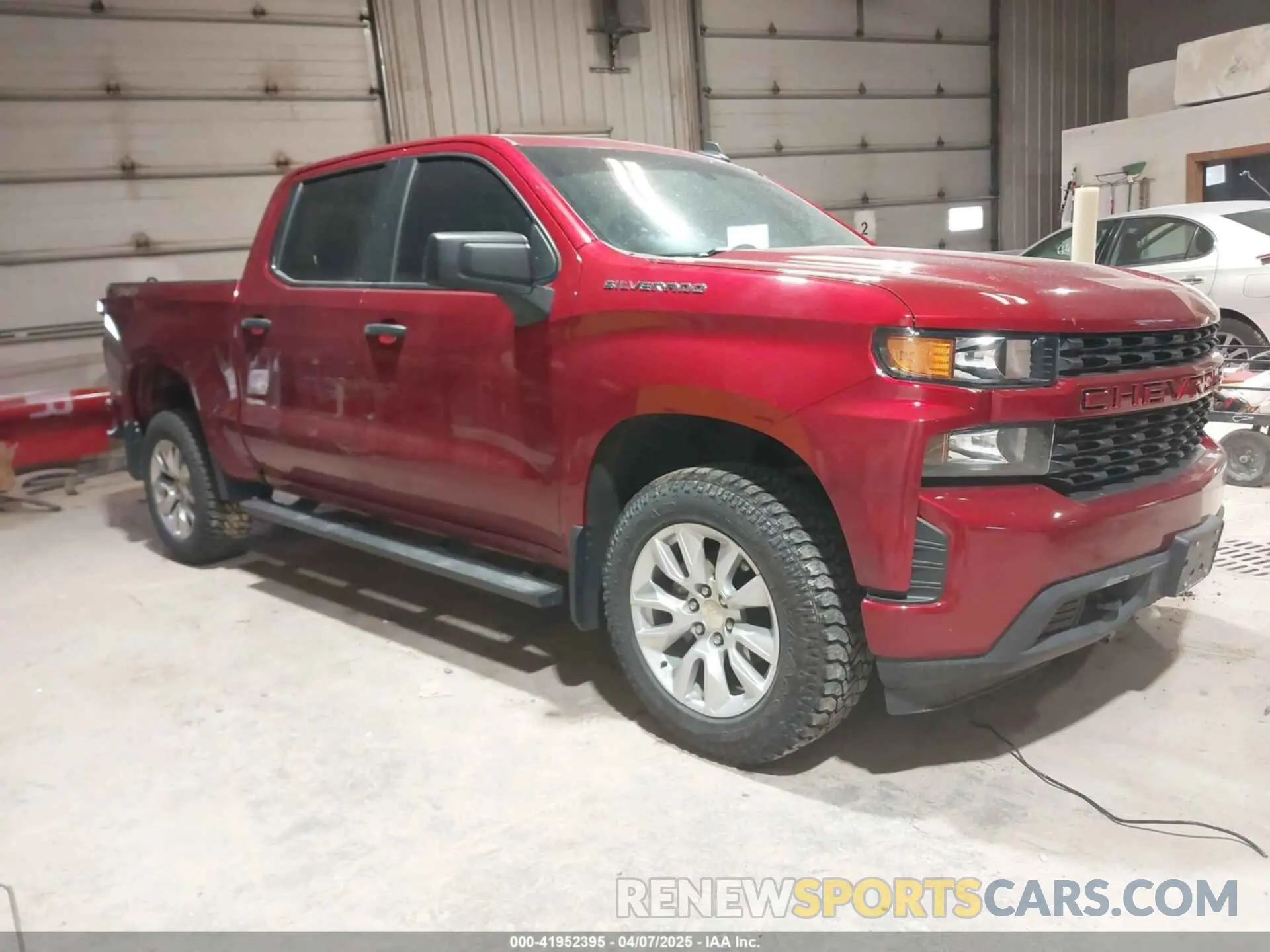 1 Photograph of a damaged car 3GCPYBEK5MG240238 CHEVROLET SILVERADO 1500 2021