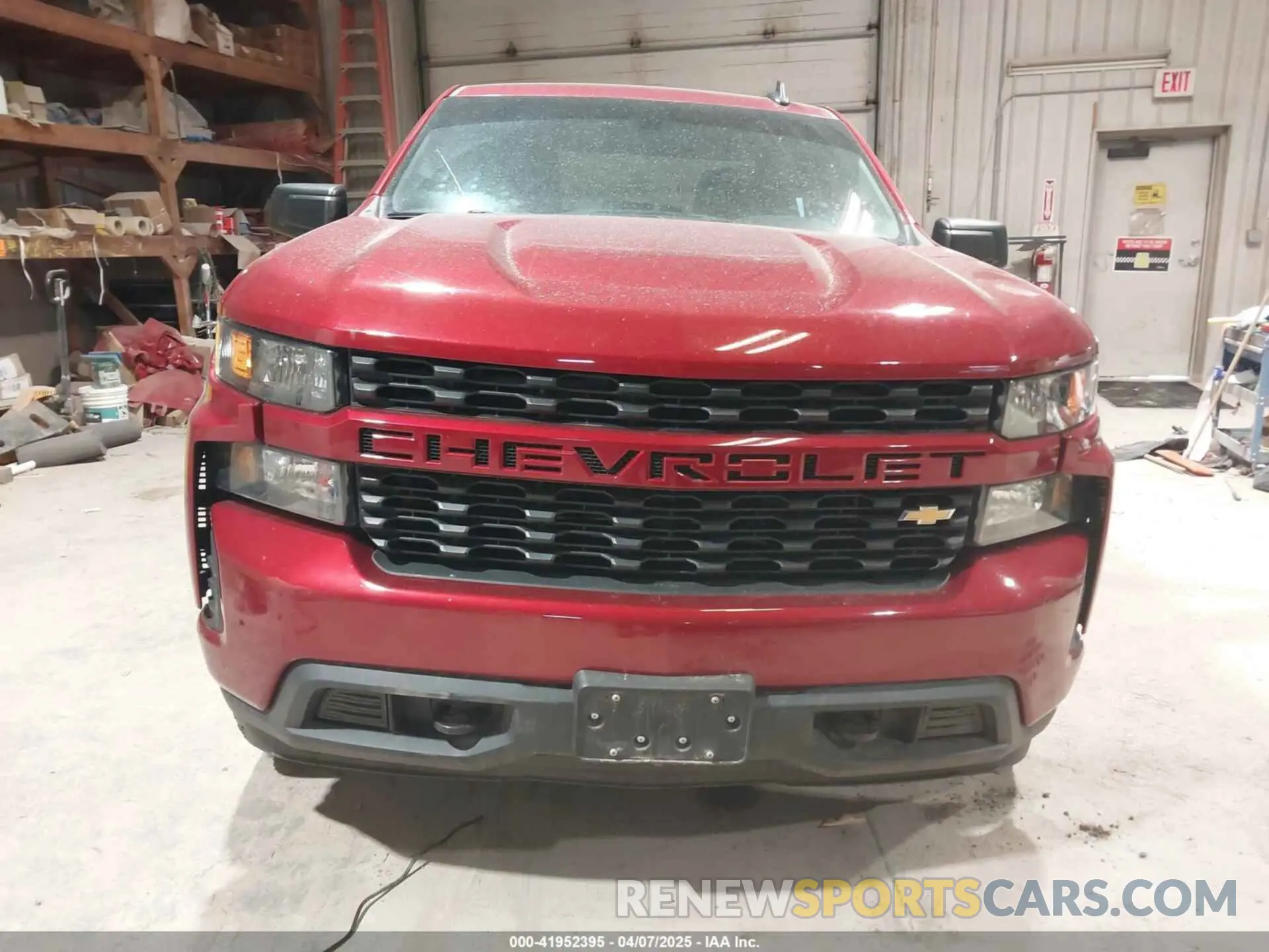 13 Photograph of a damaged car 3GCPYBEK5MG240238 CHEVROLET SILVERADO 1500 2021