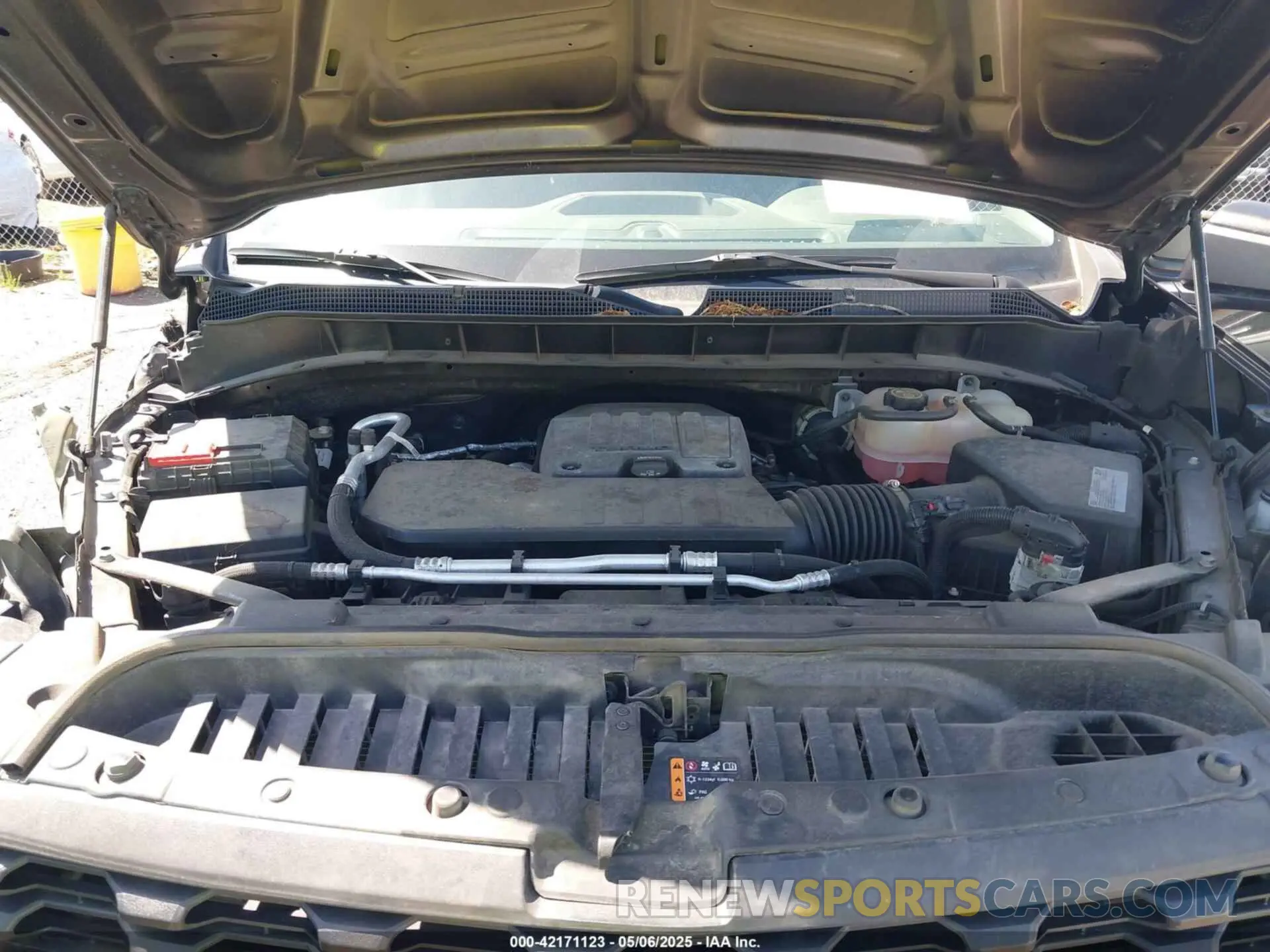 10 Photograph of a damaged car 3GCPYBEK5MG240529 CHEVROLET SILVERADO 1500 2021