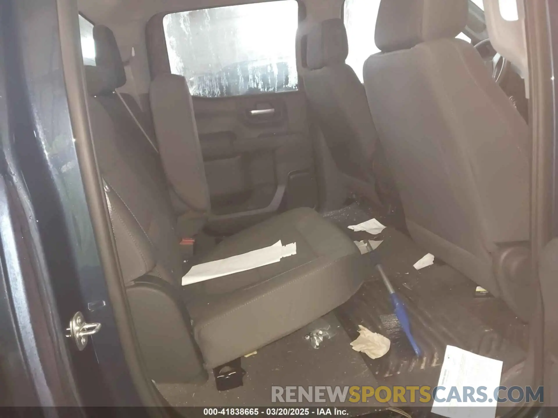 8 Photograph of a damaged car 3GCPYBEKXMG240607 CHEVROLET SILVERADO 1500 2021
