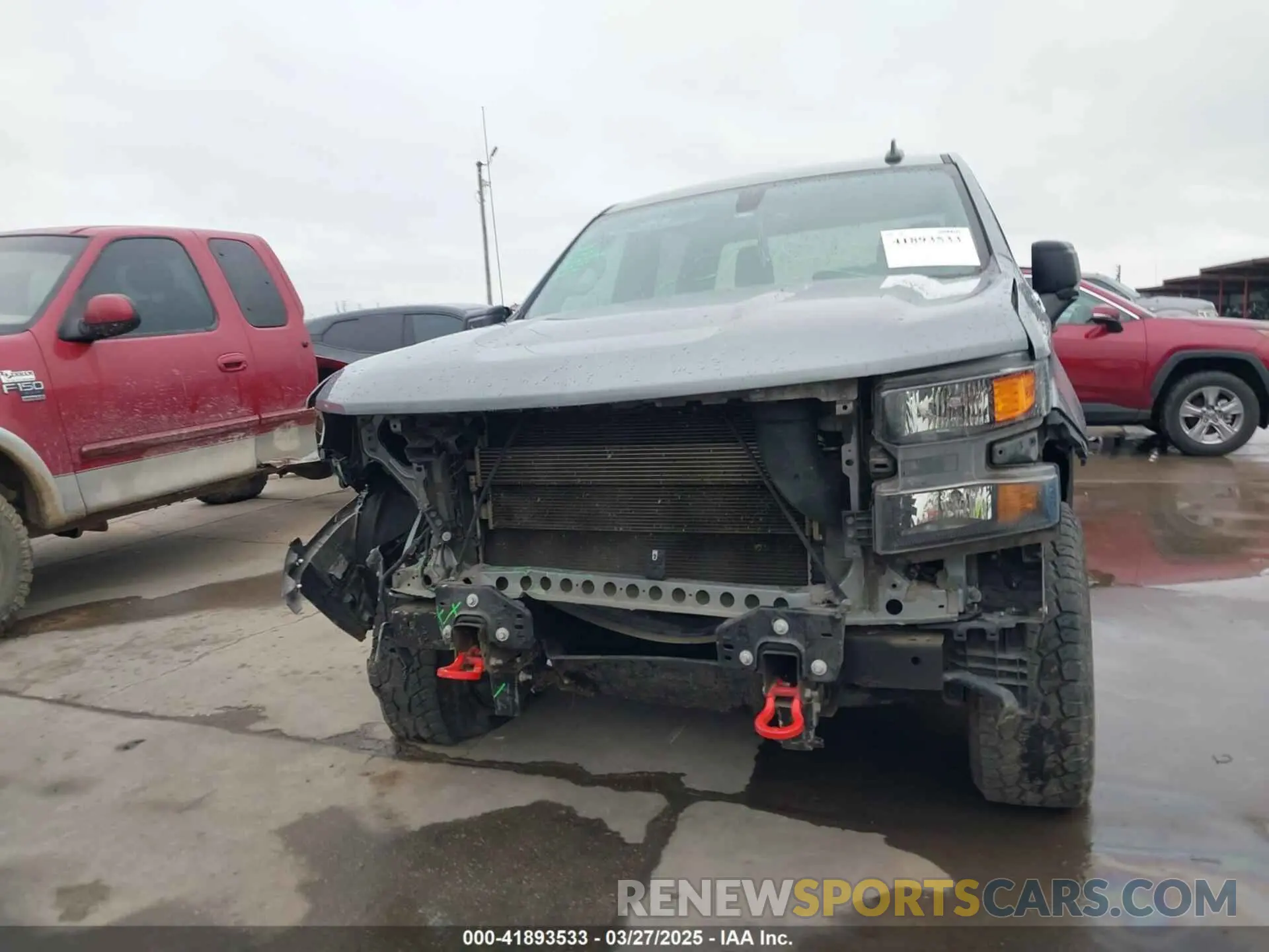 12 Photograph of a damaged car 3GCPYCEF3MG216741 CHEVROLET SILVERADO 1500 2021