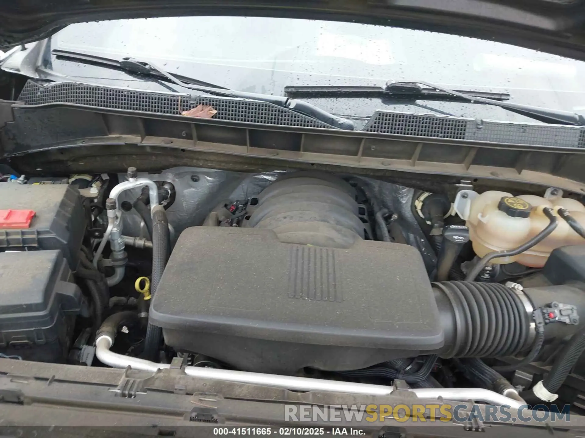 10 Photograph of a damaged car 3GCPYCEF8MG344926 CHEVROLET SILVERADO 1500 2021