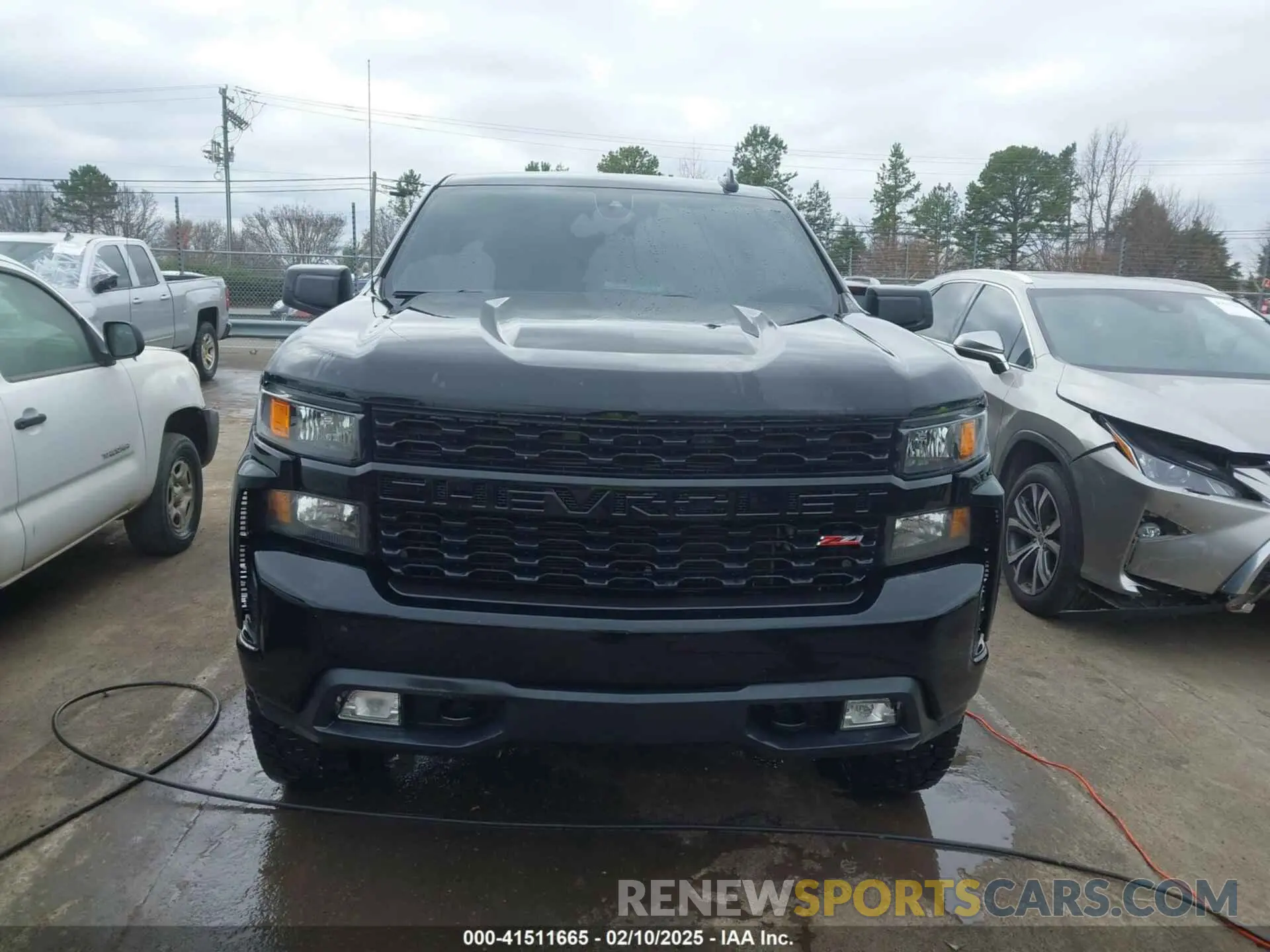 12 Photograph of a damaged car 3GCPYCEF8MG344926 CHEVROLET SILVERADO 1500 2021