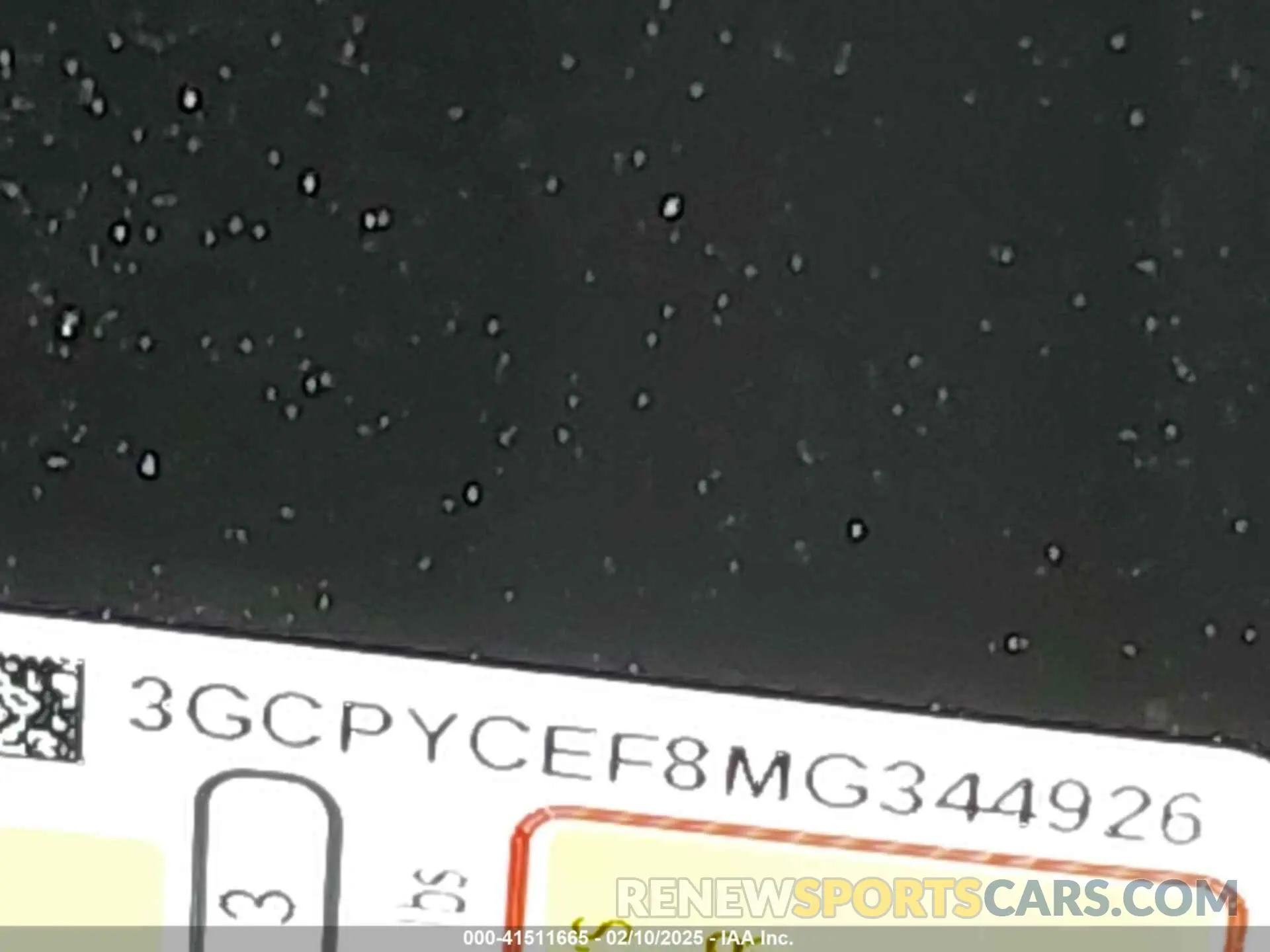 9 Photograph of a damaged car 3GCPYCEF8MG344926 CHEVROLET SILVERADO 1500 2021