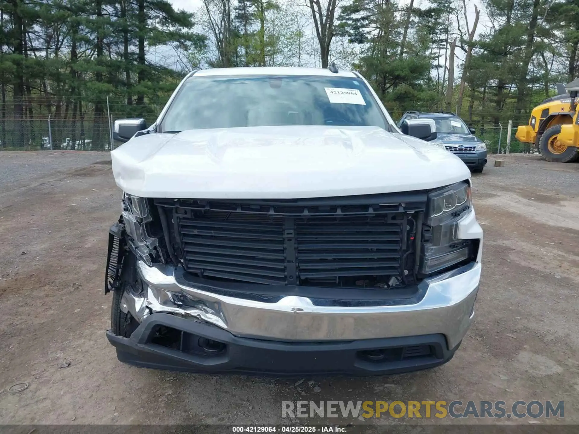 12 Photograph of a damaged car 3GCPYDEK0MG411876 CHEVROLET SILVERADO 1500 2021