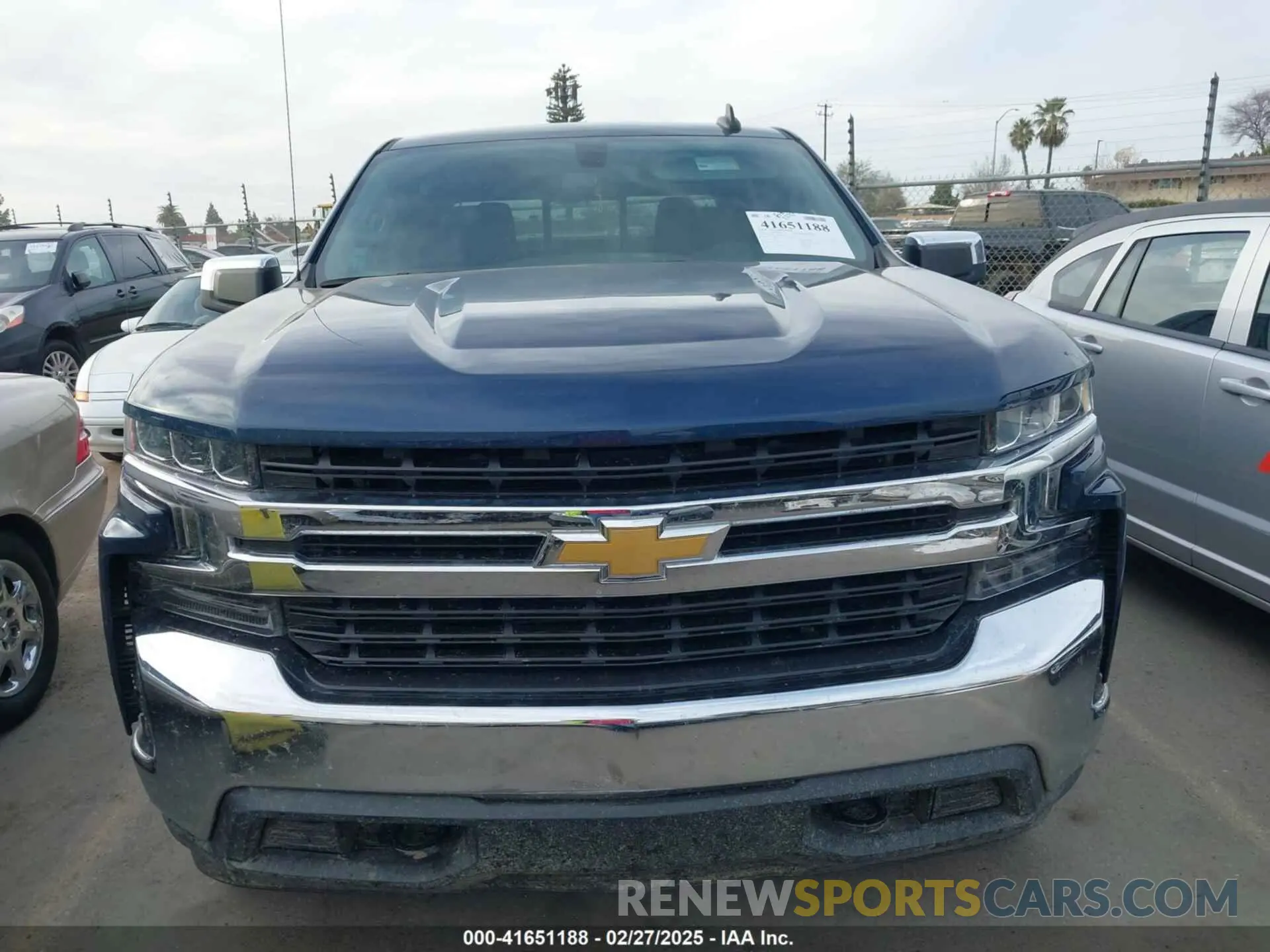 12 Photograph of a damaged car 3GCPYDEK5MG401179 CHEVROLET SILVERADO 1500 2021