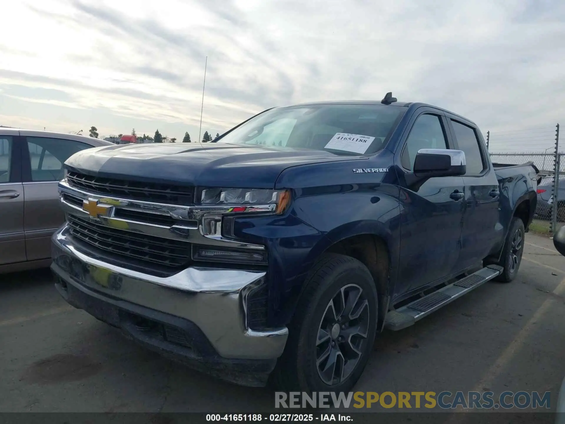 14 Photograph of a damaged car 3GCPYDEK5MG401179 CHEVROLET SILVERADO 1500 2021