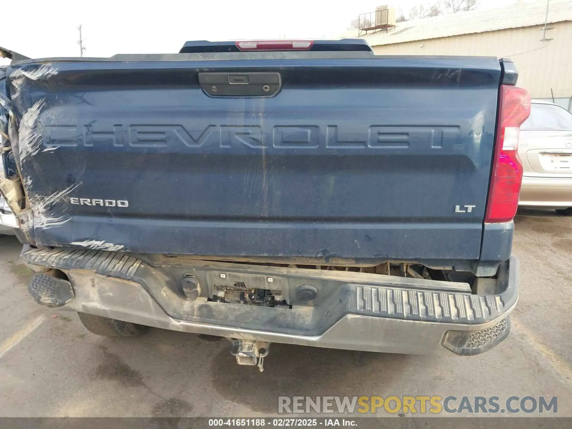 17 Photograph of a damaged car 3GCPYDEK5MG401179 CHEVROLET SILVERADO 1500 2021