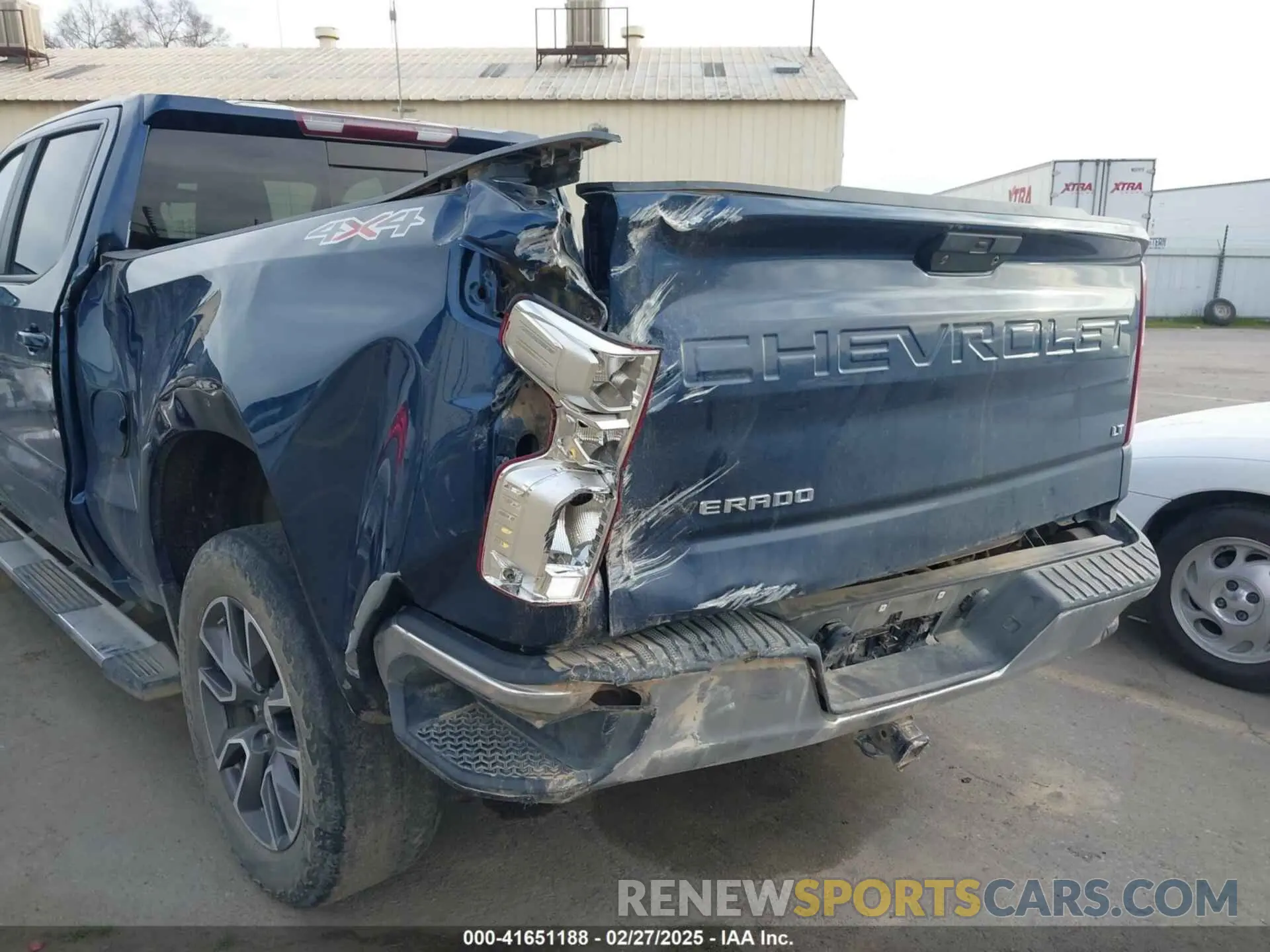6 Photograph of a damaged car 3GCPYDEK5MG401179 CHEVROLET SILVERADO 1500 2021