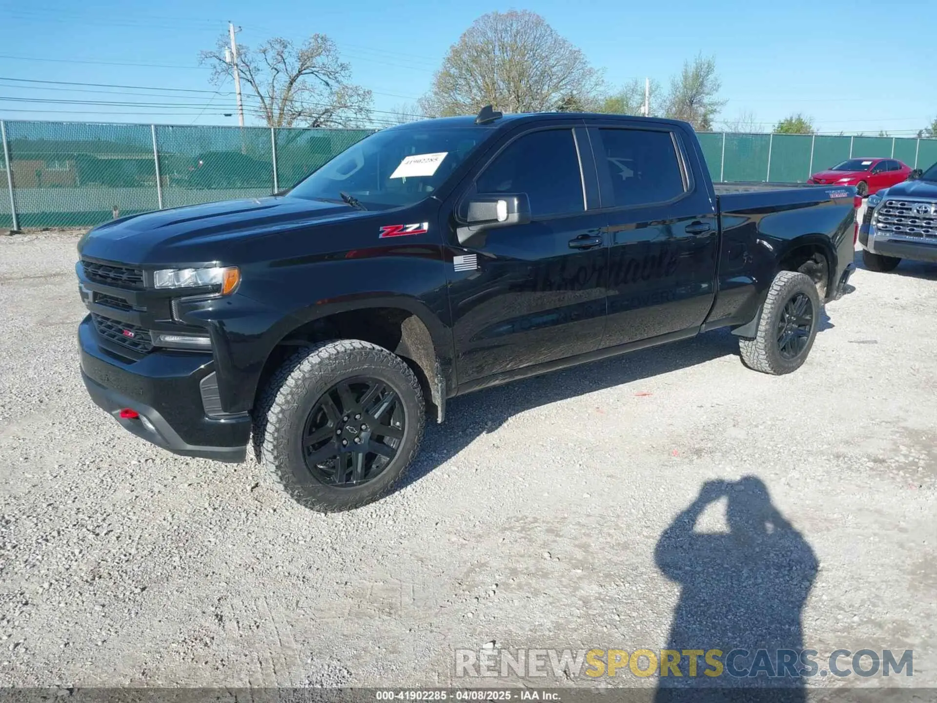 2 Photograph of a damaged car 3GCPYFED0MG321799 CHEVROLET SILVERADO 1500 2021