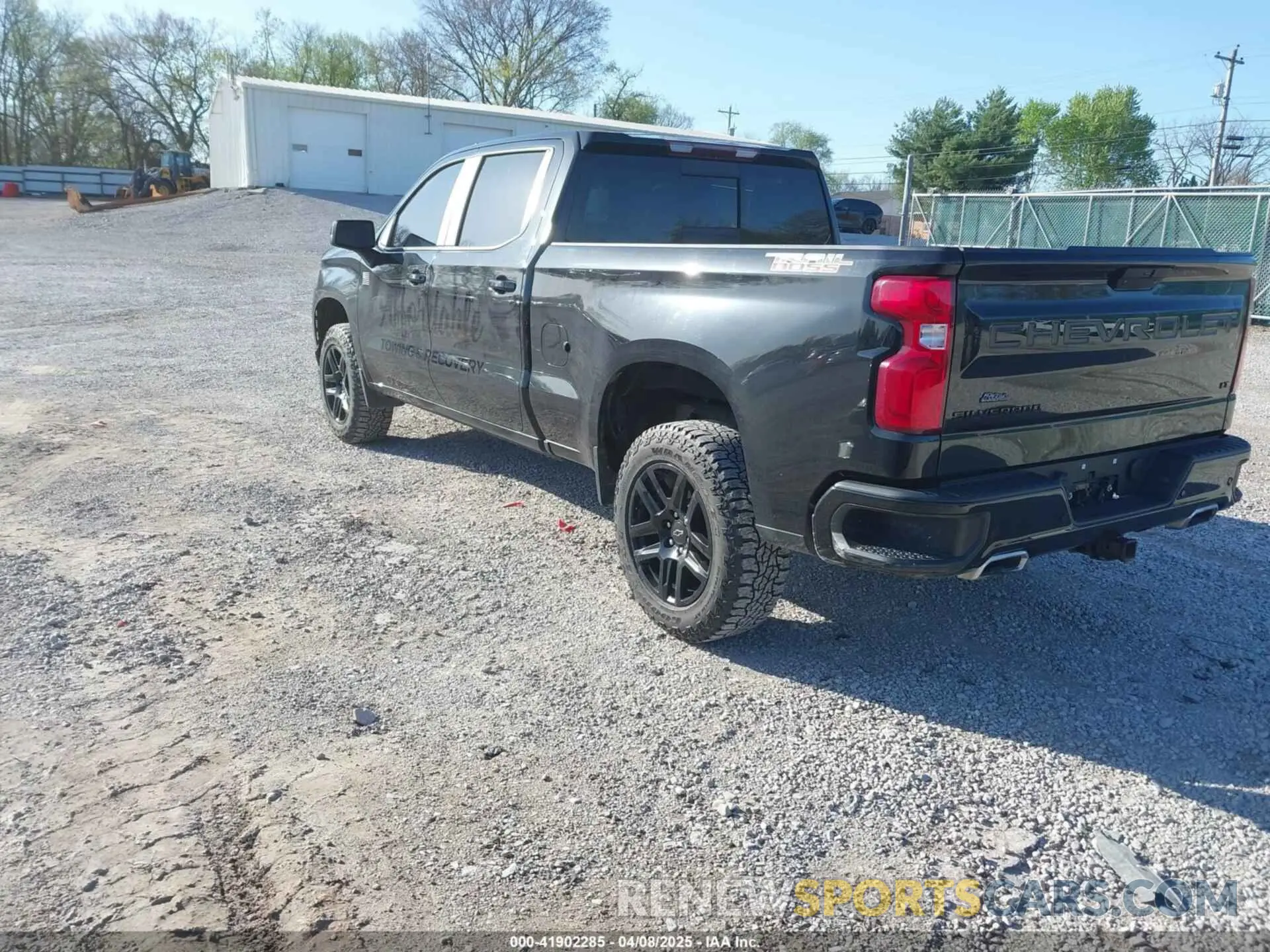 3 Photograph of a damaged car 3GCPYFED0MG321799 CHEVROLET SILVERADO 1500 2021