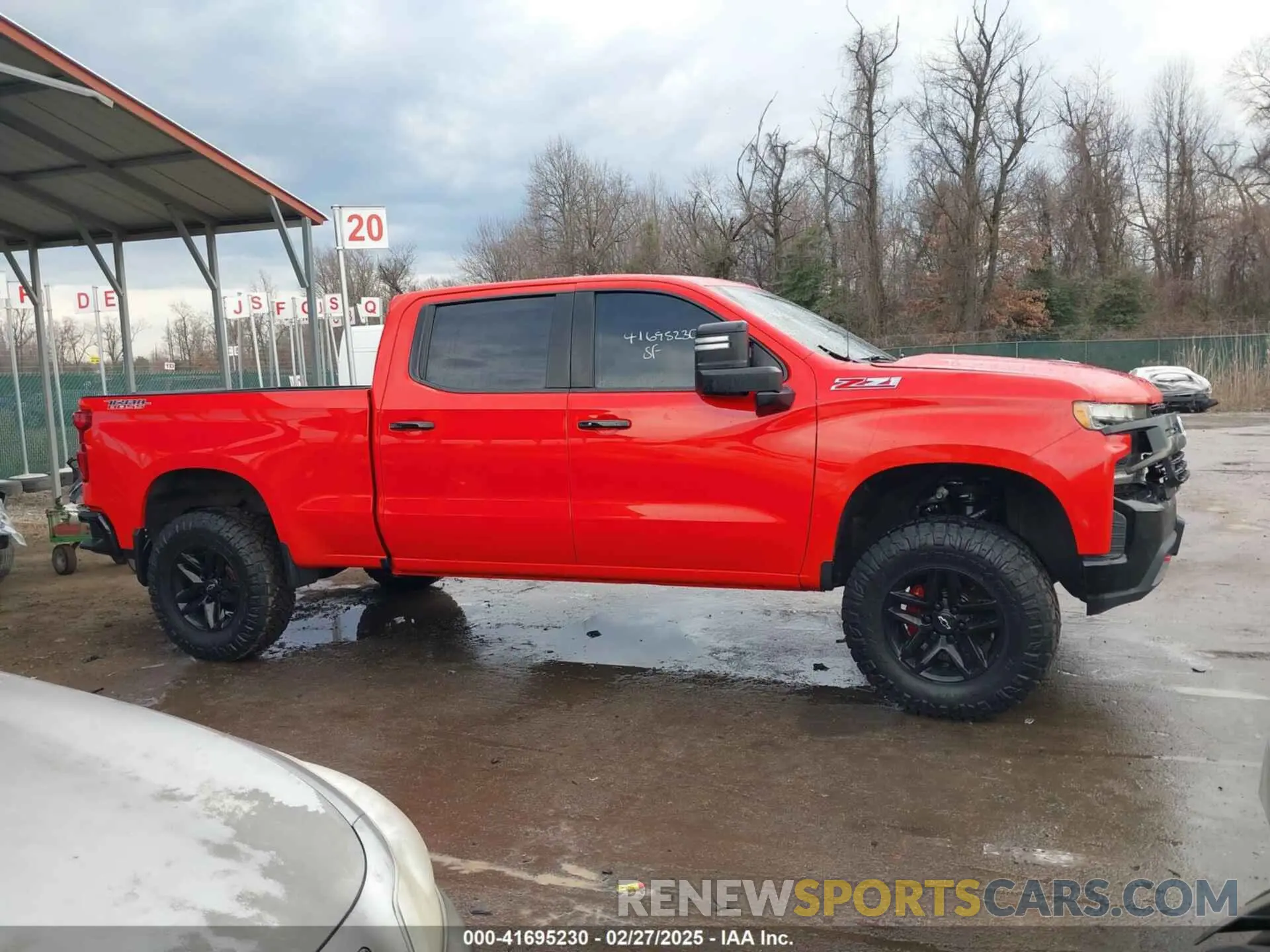 12 Photograph of a damaged car 3GCPYFED3MG246645 CHEVROLET SILVERADO 1500 2021