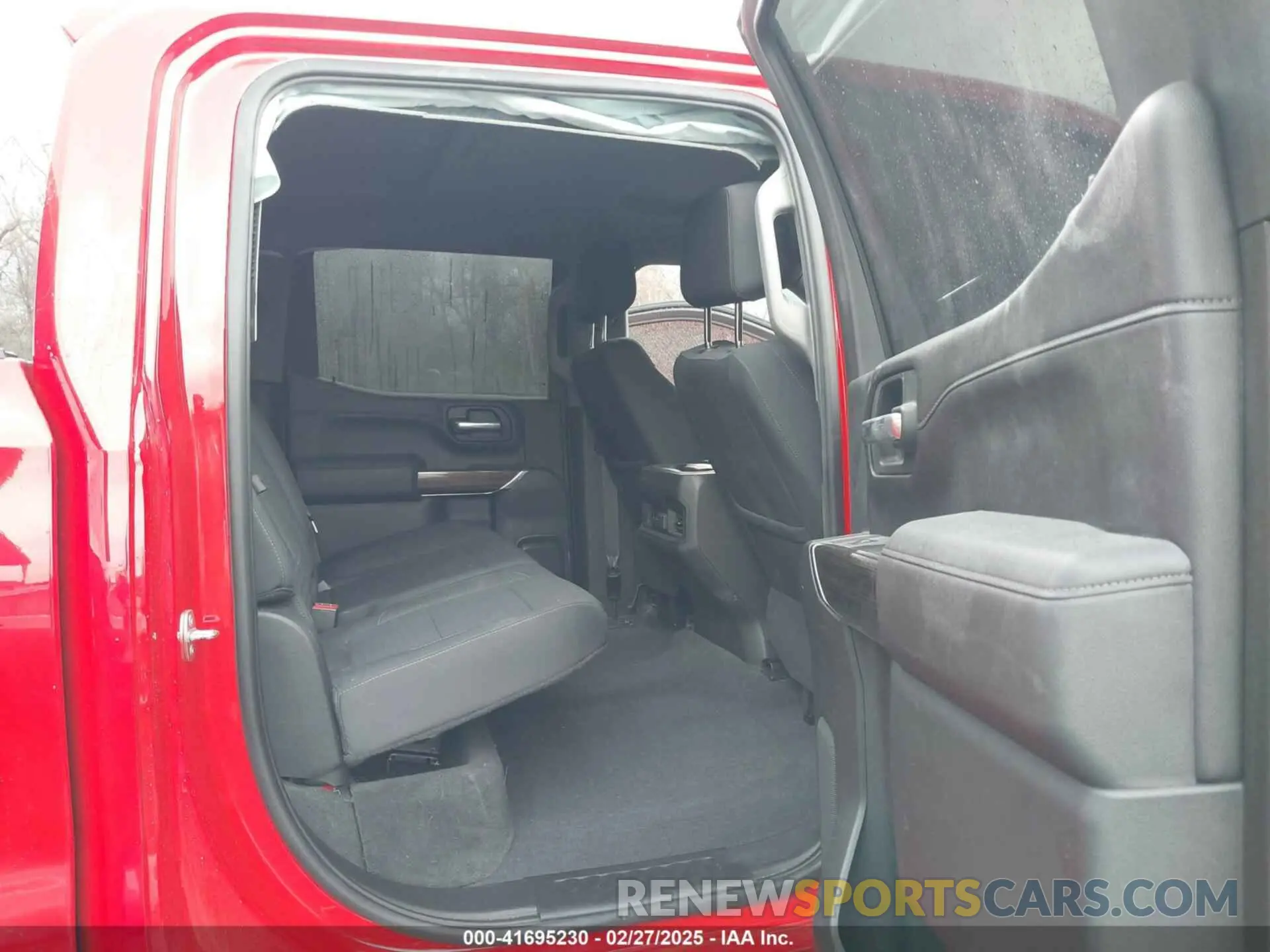 8 Photograph of a damaged car 3GCPYFED3MG246645 CHEVROLET SILVERADO 1500 2021