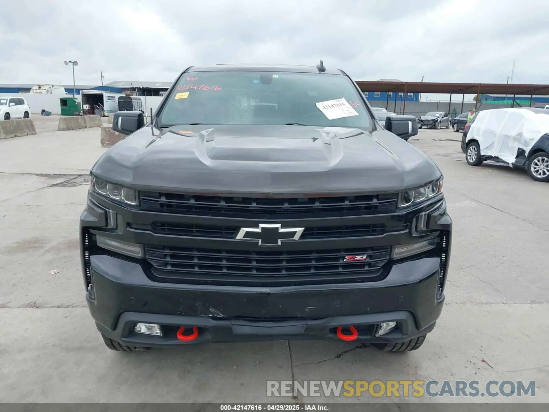 11 Photograph of a damaged car 3GCPYFED4MG354126 CHEVROLET SILVERADO 1500 2021
