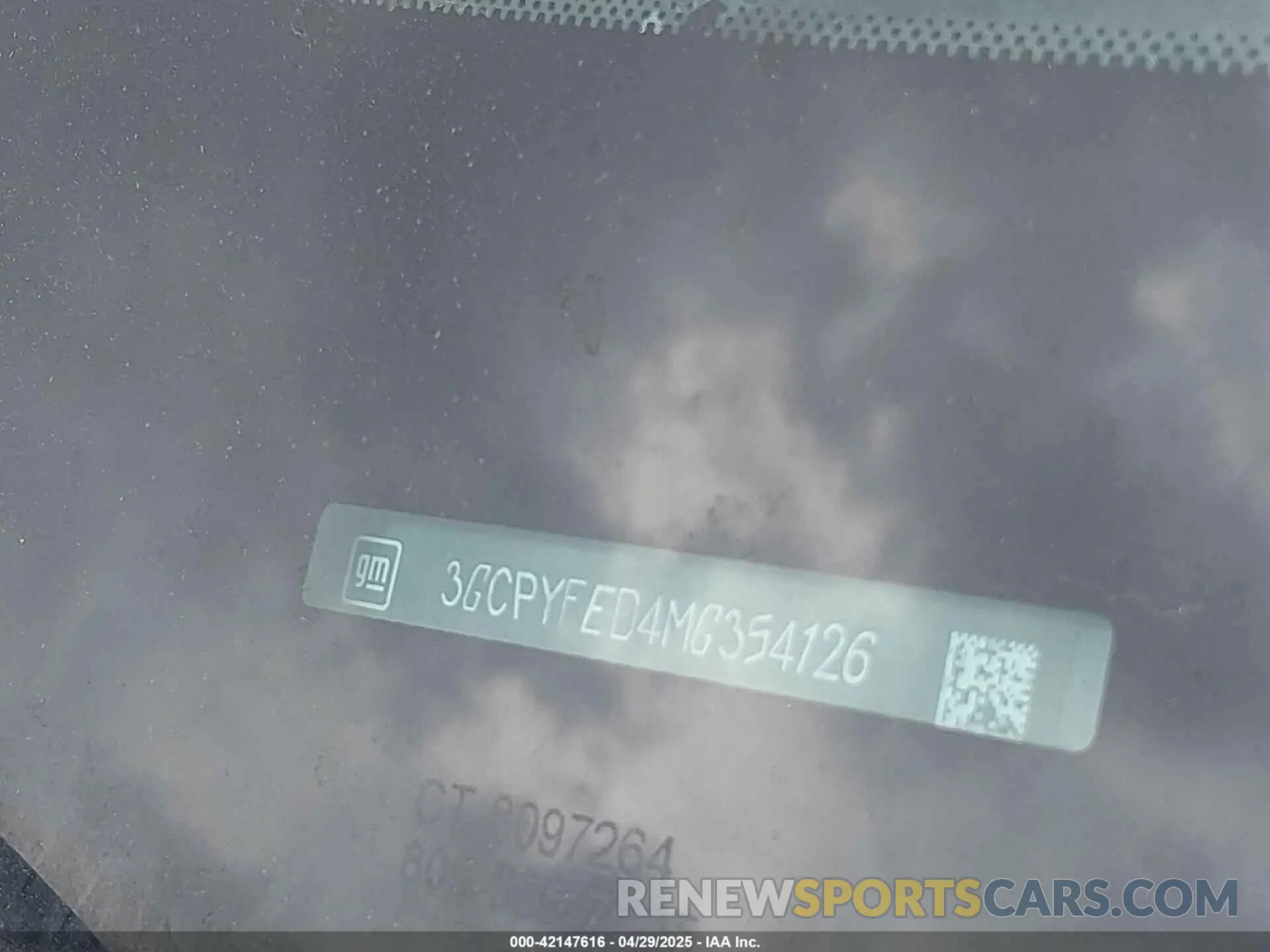 16 Photograph of a damaged car 3GCPYFED4MG354126 CHEVROLET SILVERADO 1500 2021